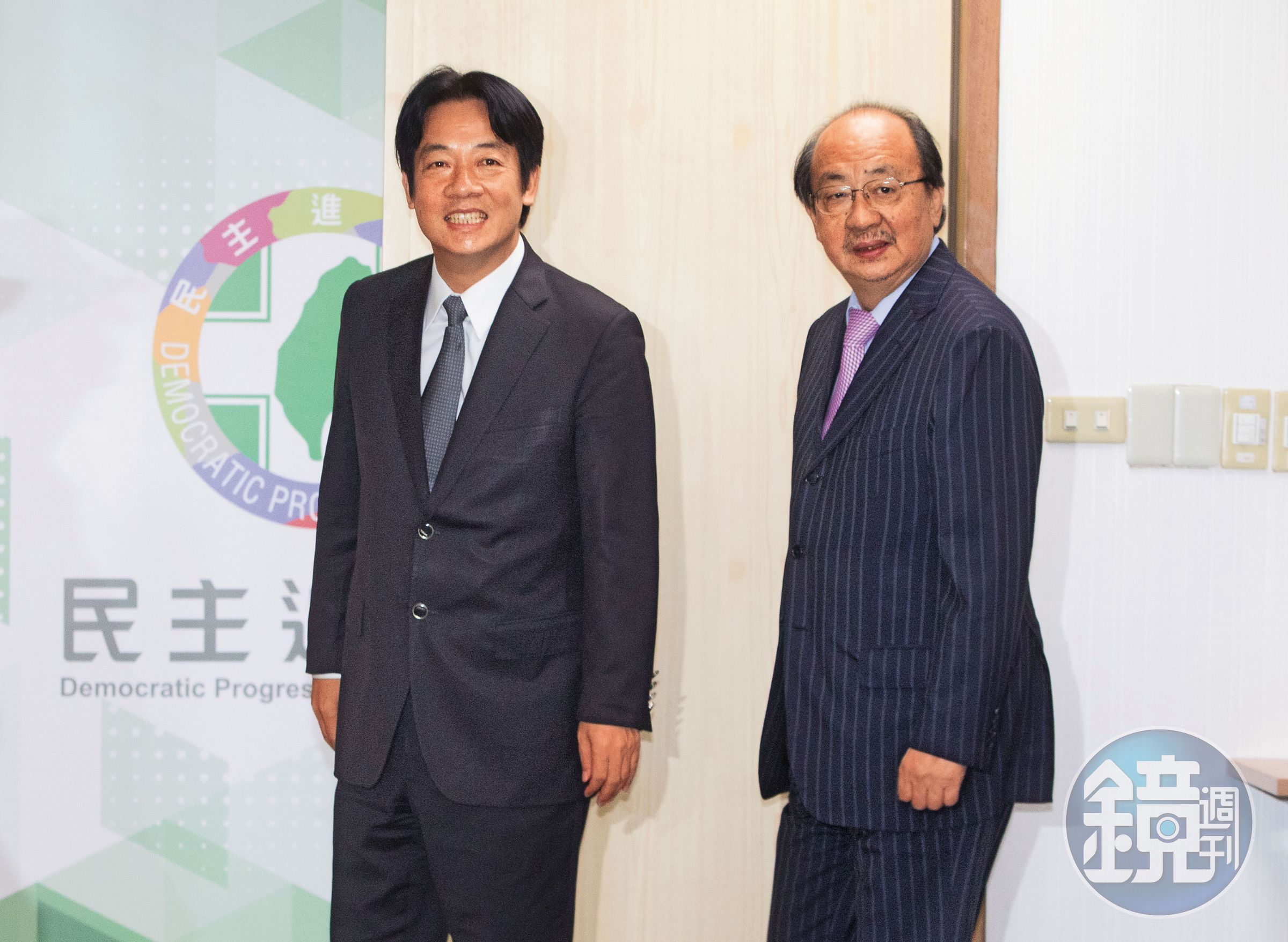賴清德（左）與柯建銘（右）的信任關係，自今年8月以來就不復以往。