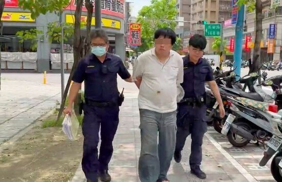 蘆洲區一名女學生遭陌生男跟騷。（翻攝畫面）