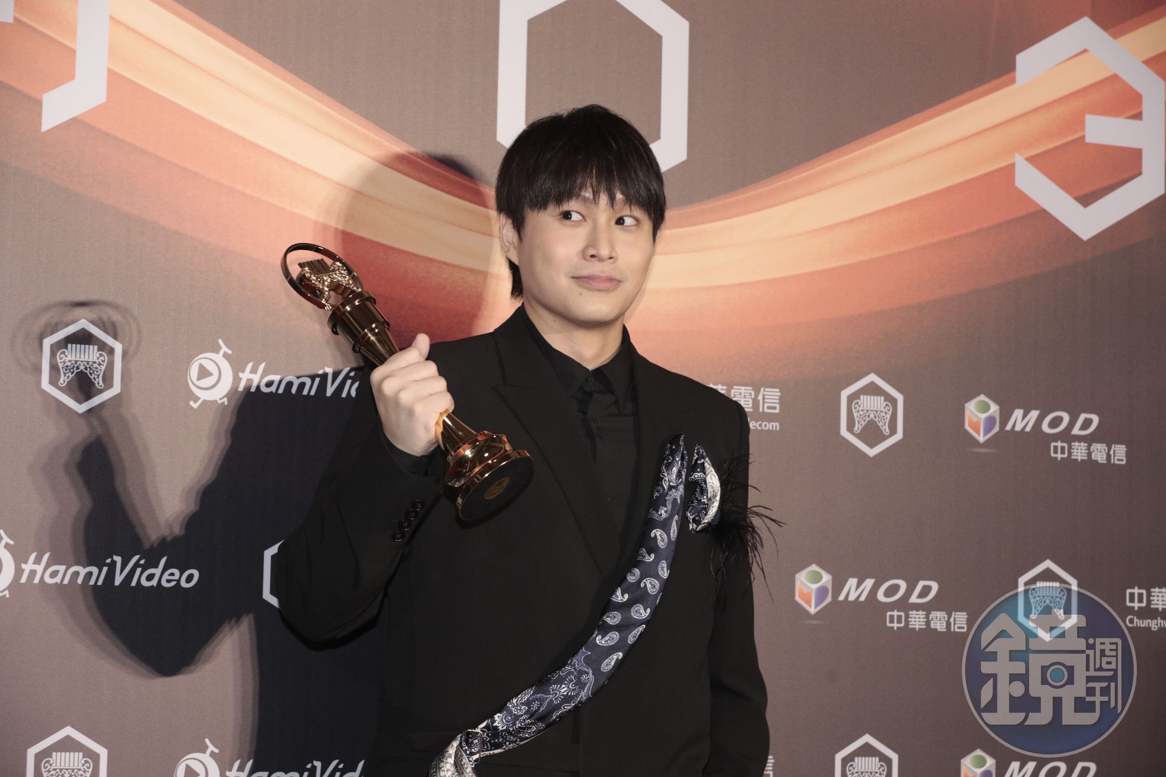 陳以恆二度入圍金曲獎，就奪下最佳台語男歌手獎。