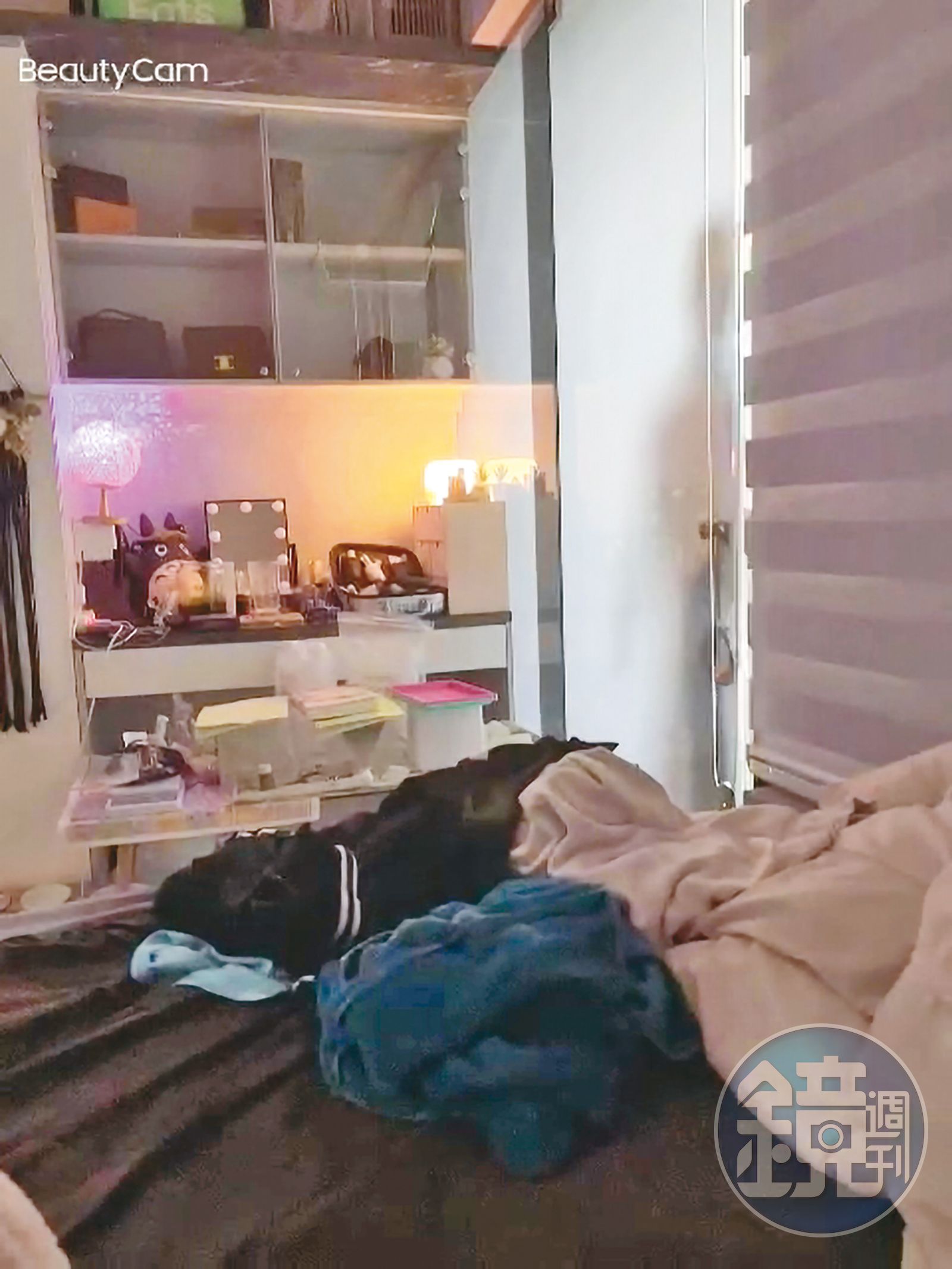 薇薇拍攝的性愛影片大部分是在他的住所內進行。（讀者提供）