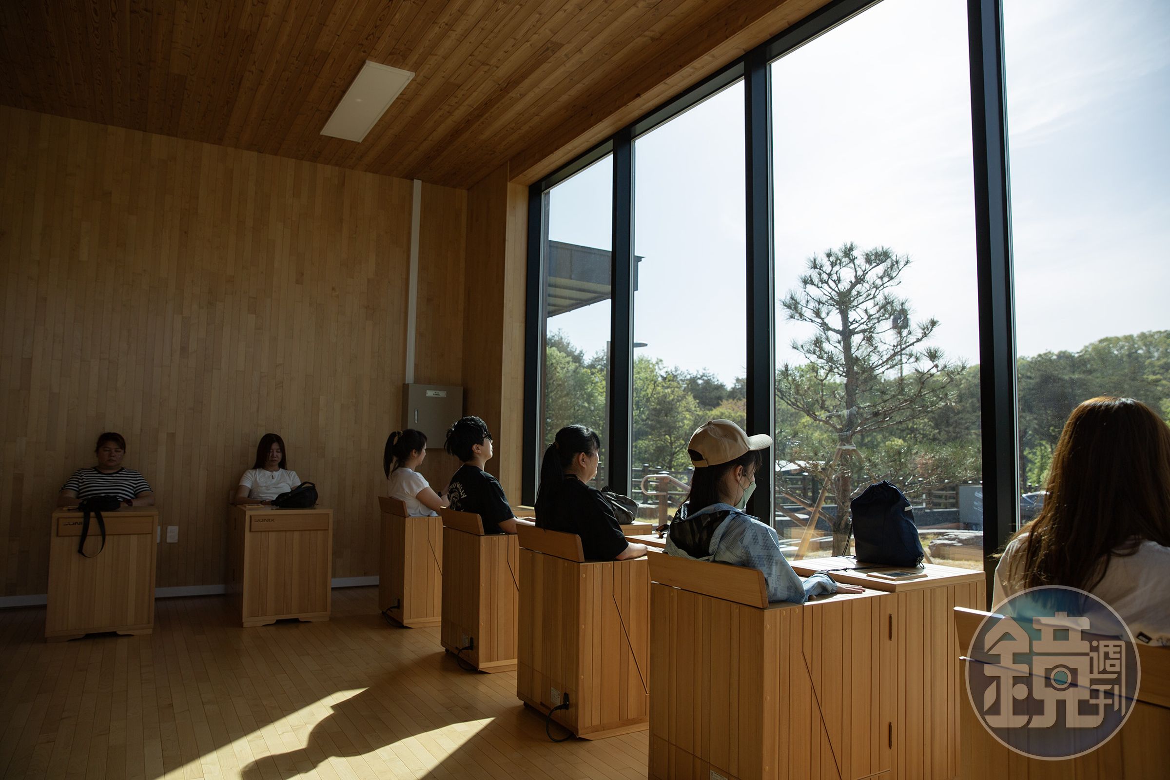 室內體驗的音波療癒設備則透過不同頻率的震動與聲響，引導身體進入更平穩的狀態。