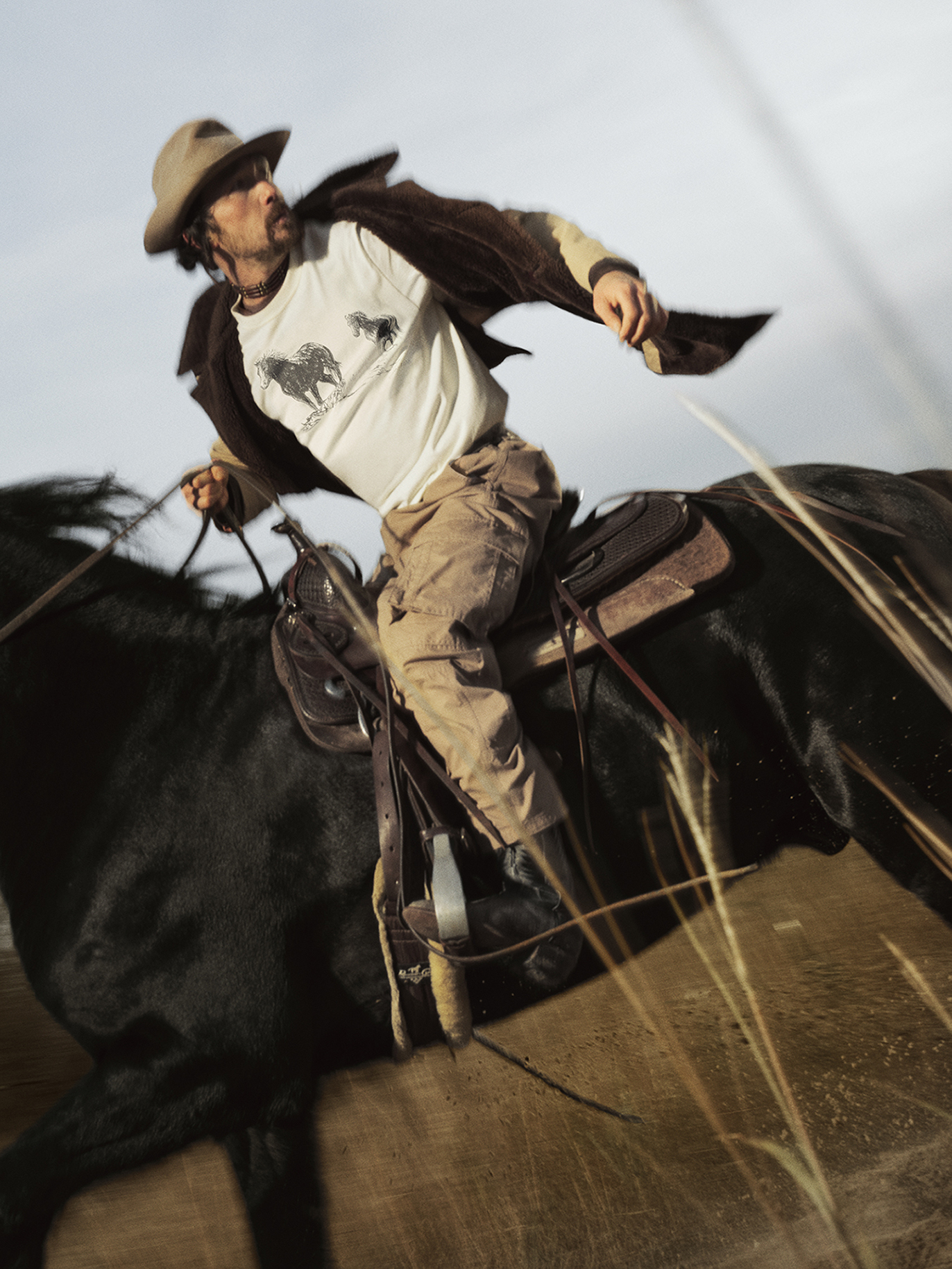 男款Vantage短T-Shirt(米白色)。NT$9,600 (CANADA GOOSE提供)