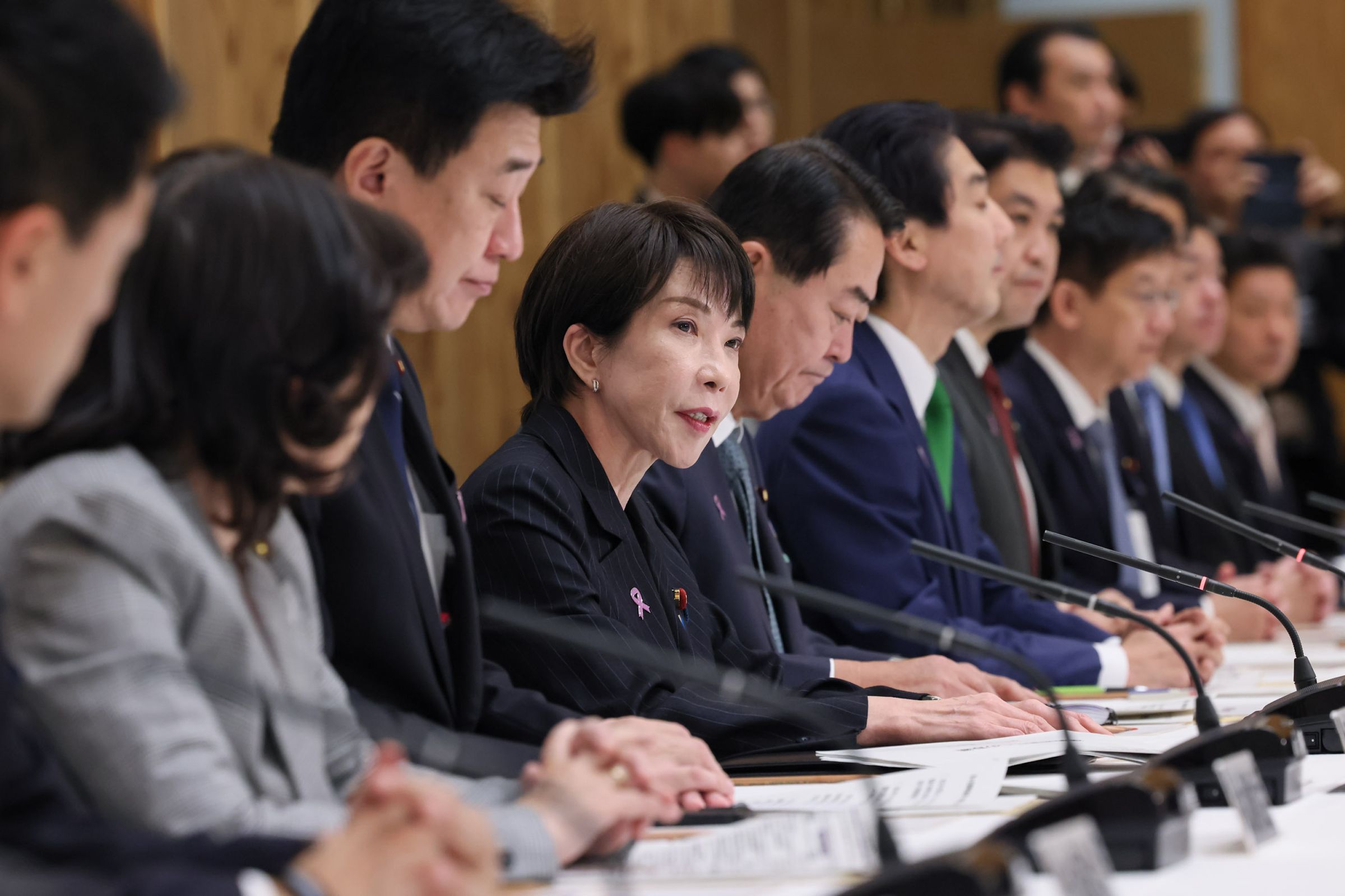 高市早苗「台灣有事」言論引起中國不滿。(翻攝首相官邸)