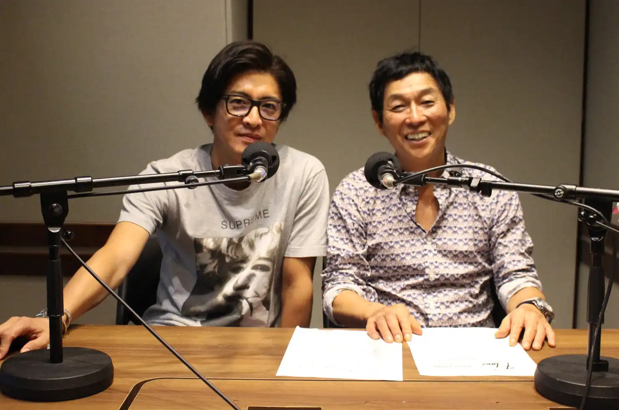 明石家秋刀魚上過木村拓哉的廣播節目,兩人私交甚篤。(翻攝網路)
