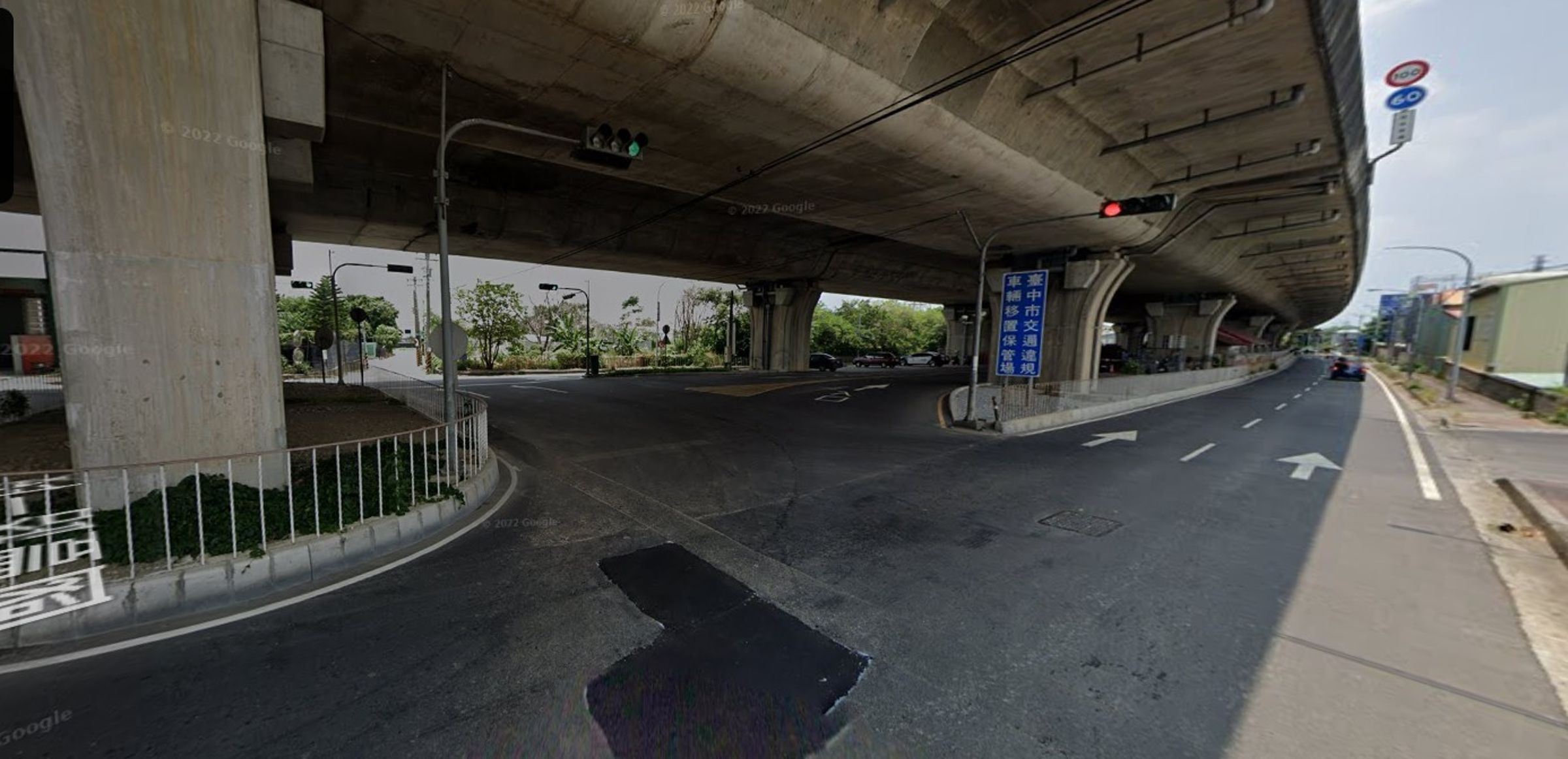 台中市停車管理處豐原拖吊場查獲採購弊案。(翻攝自Google Maps)