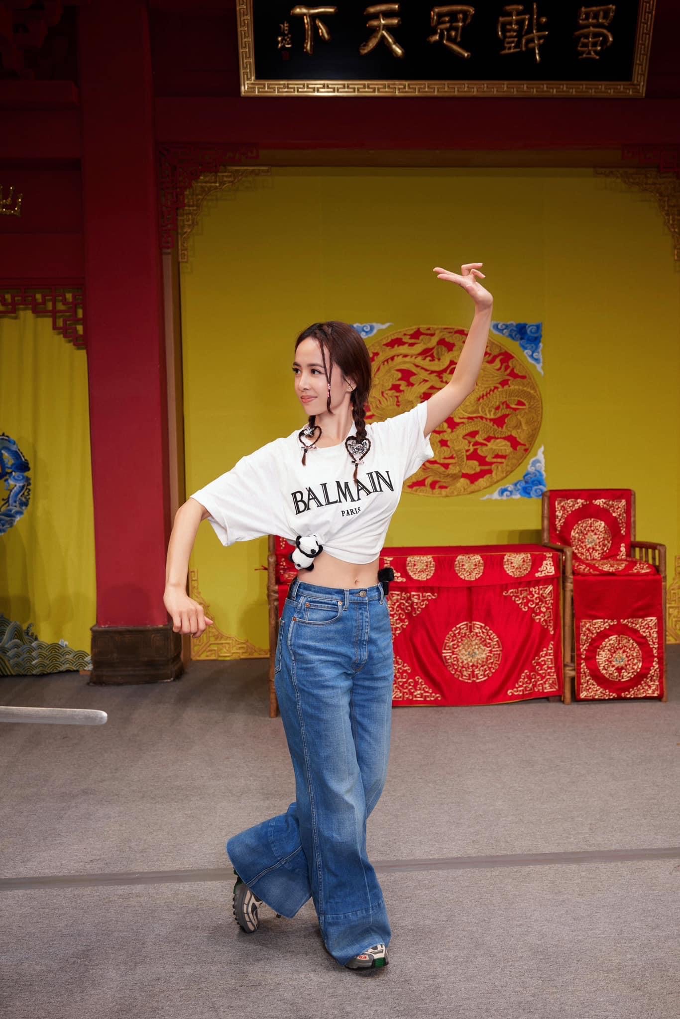 出道24年的Jolin,首度有作品入圍金馬獎。(圖/翻攝自蔡依林臉書)