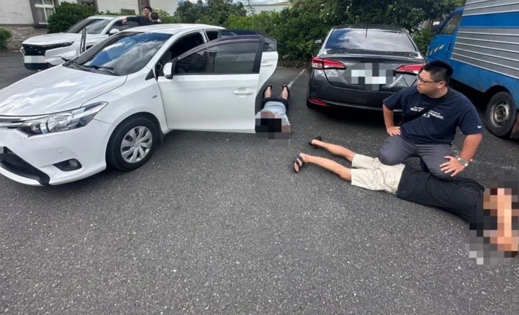 宜蘭5日發生當街擄人案件，警方迅速將嫌犯逮回。（翻攝畫面）