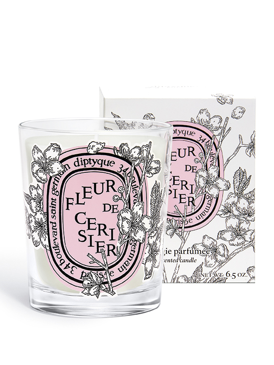 Diptyque 2024限量櫻花香氛蠟燭。190g / NT$2,300（10/10 APOTHECARY提供）