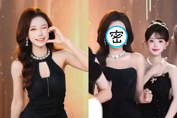 抖音女團「SK月亮湖217」的人氣成員「楓葉姐姐」在台灣爆紅。（翻攝抖音／Threads）