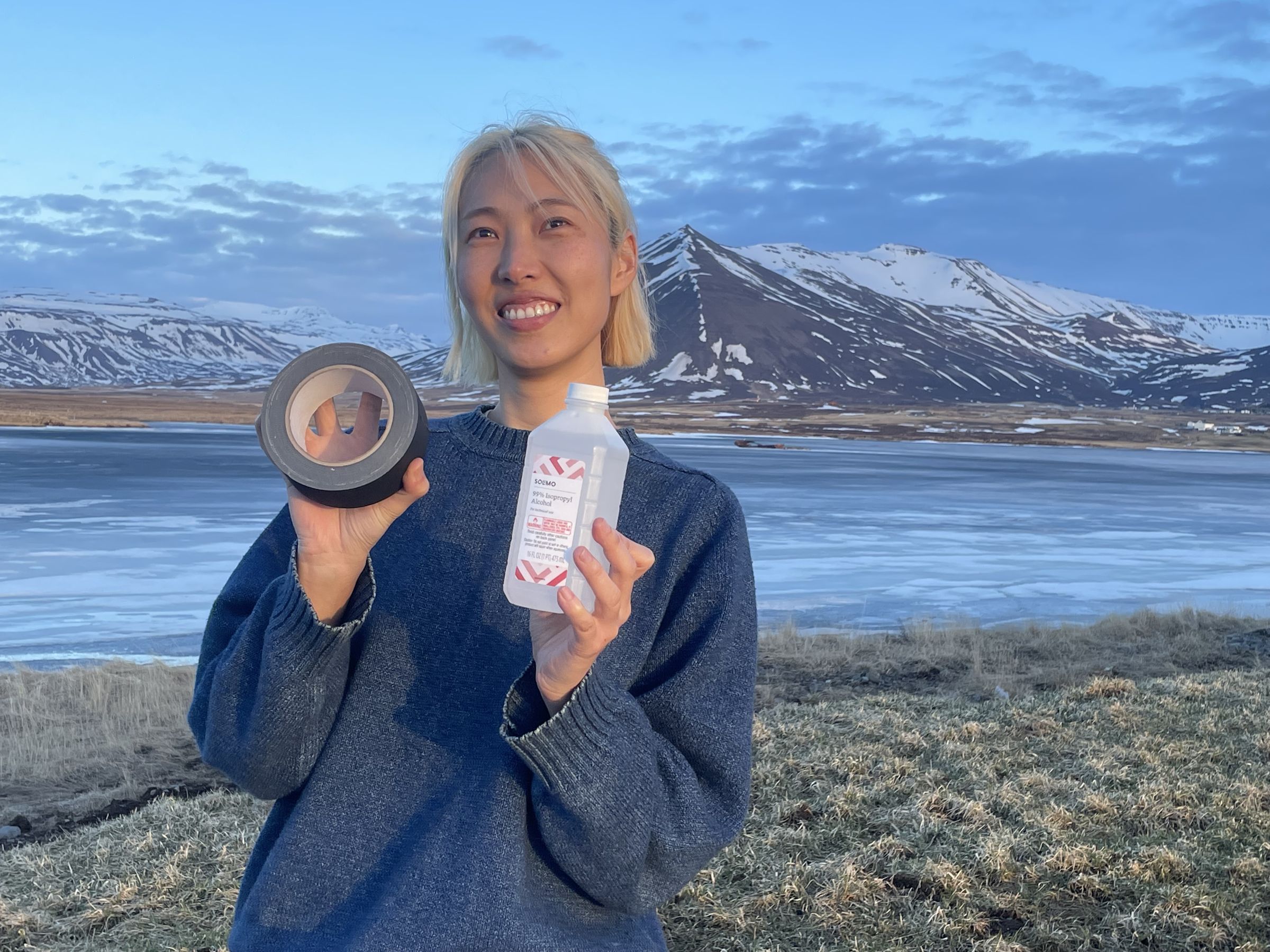 Joanna為這張專輯特別飛往冰島錄製專輯。(索尼音樂提供)