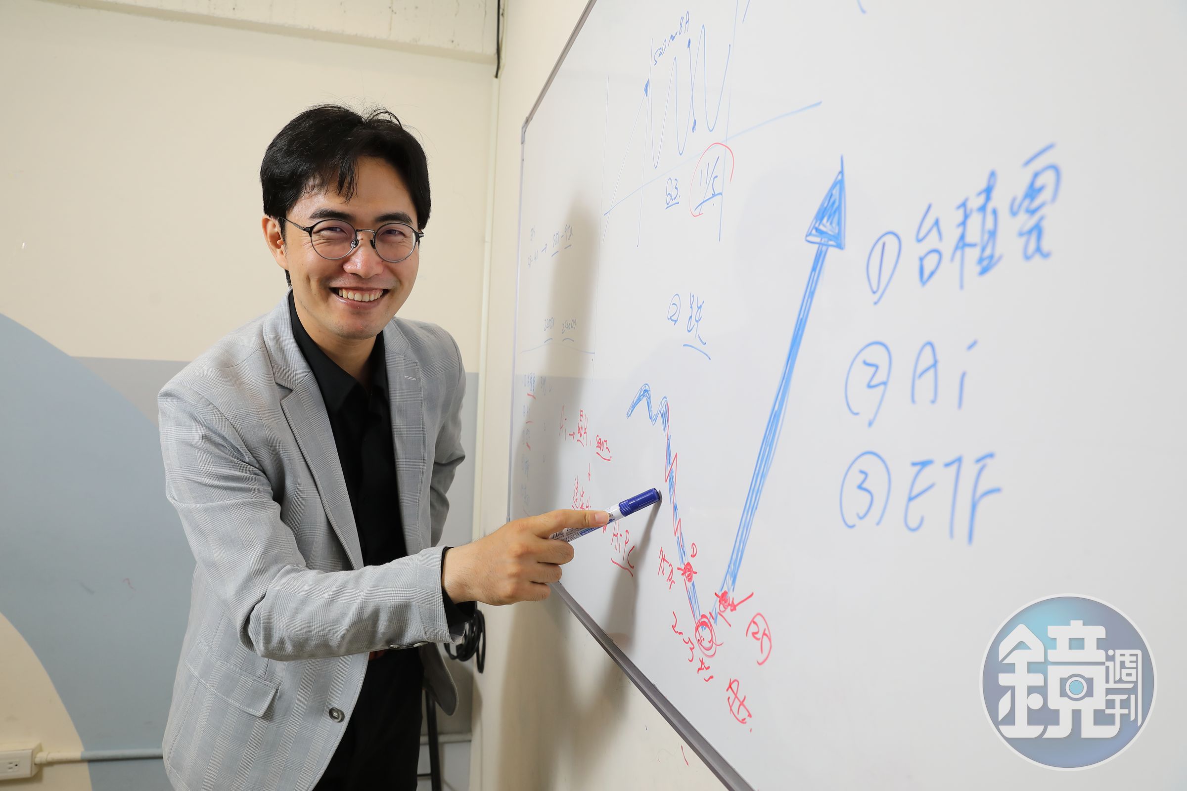 雷浩斯將台積電當作核心持股部位，若股價拉回修正就趁機加碼。