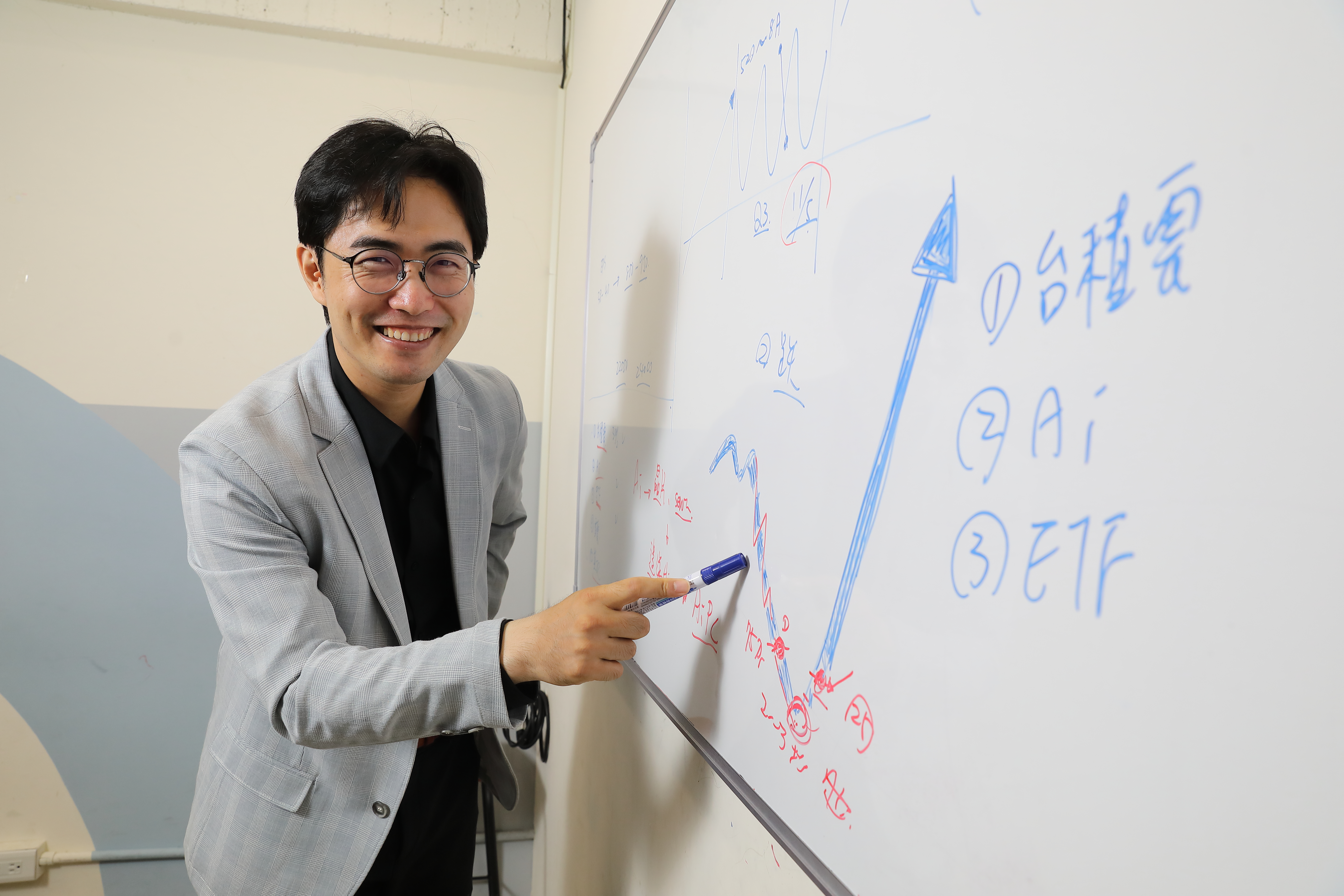 雷浩斯將台積電當作核心持股部位，若股價拉回修正就趁機加碼。