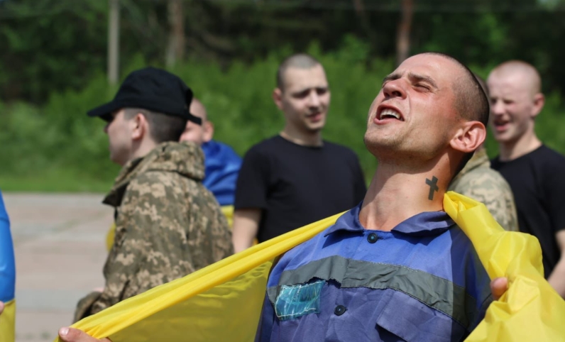 俄烏首輪換俘啟動。(翻攝自澤倫斯基X)