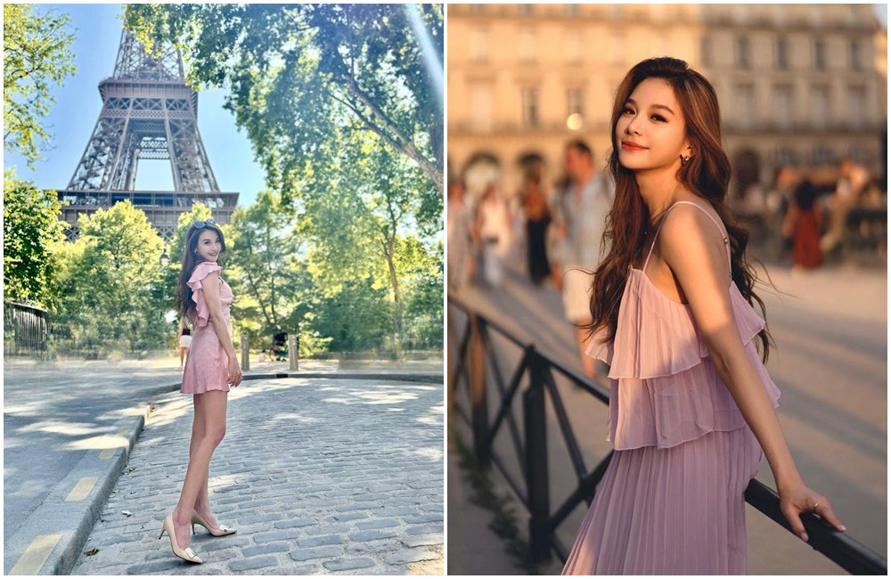 艾莉絲創業後經常到巴黎出差，已經度過8個年頭。（翻攝艾莉絲臉書）