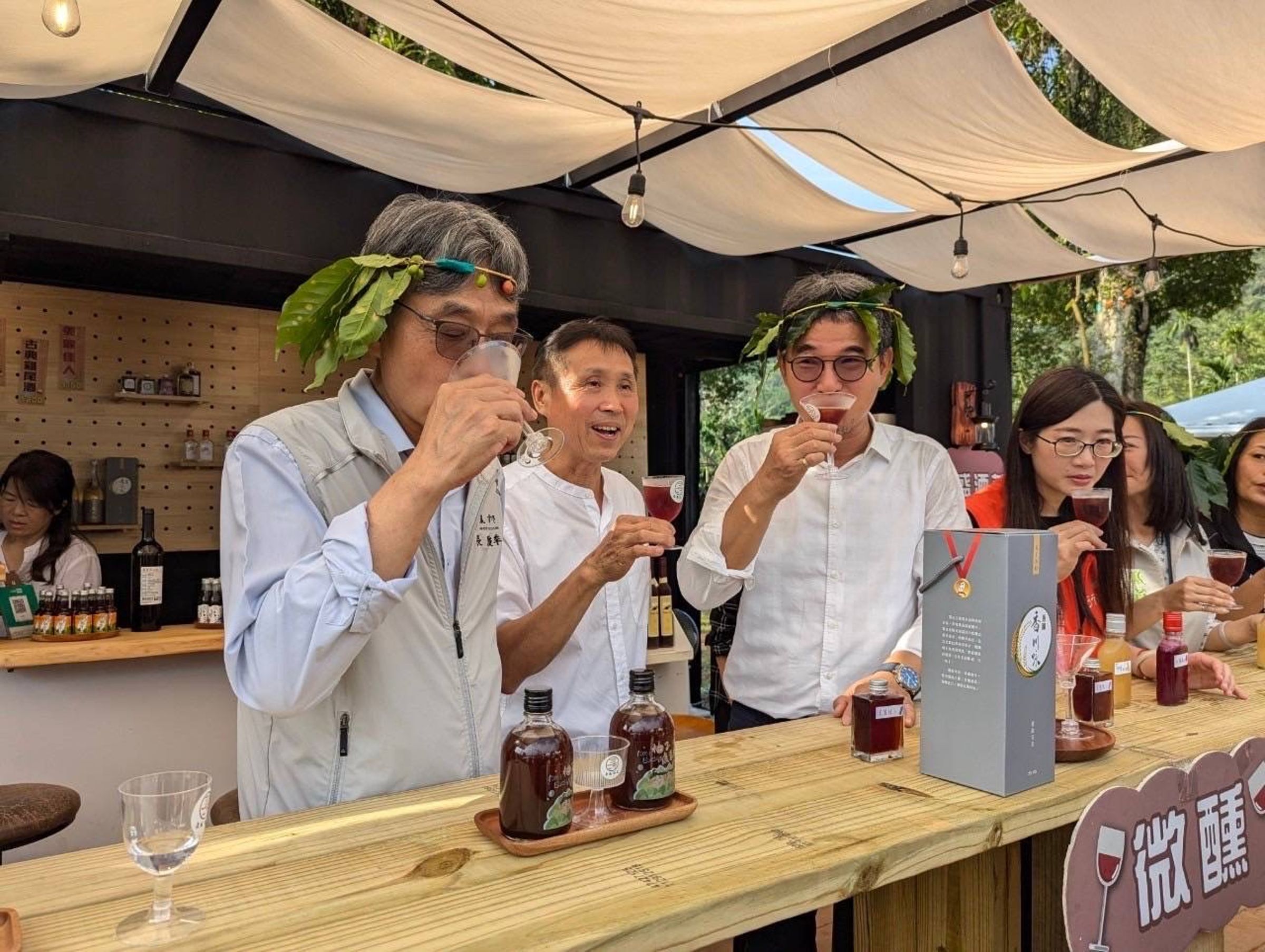 古坑華山咖啡行銷全台灣,屢次在國際競賽中稱霸。(古坑鄉公所提供)