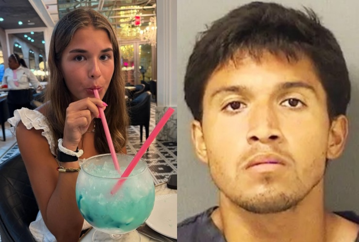 23歲男子雷耶斯（右）翻牆二度非法闖入海湖莊園，2動機曝光。（翻攝自instagram @kaitrumpgolfer /  棕櫚灘警長辦公室）