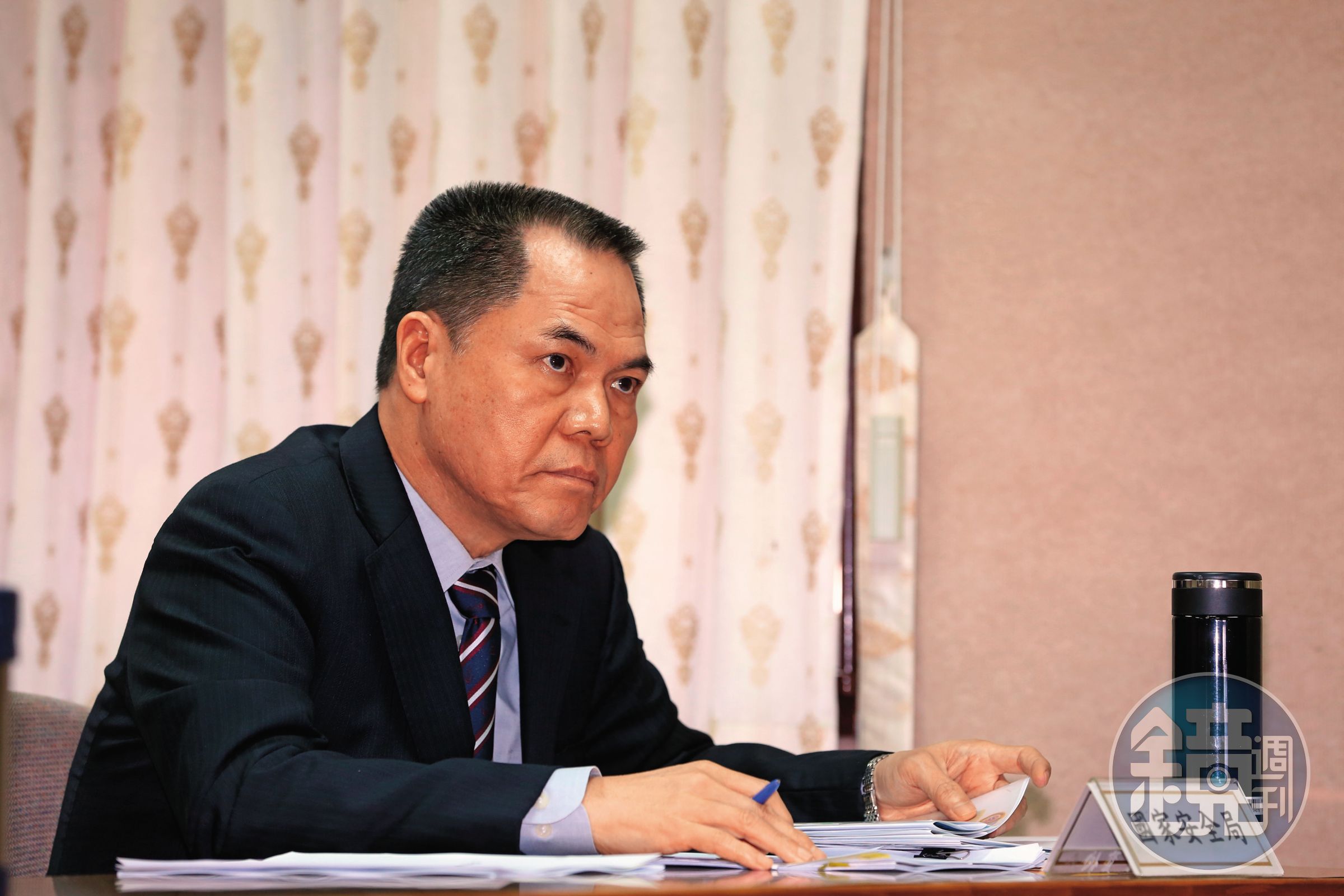海巡署長周美伍赴金門向遇難家屬及代表團成員表達善意,期盼中國快艇翻船意外事件能圓滿落幕。