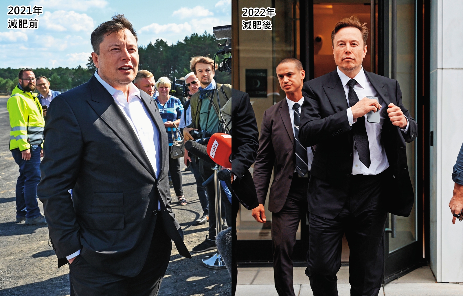 特斯拉創辦人馬斯克一舉一動備受各界關注，一則在社群平台有關於體重管理的推文，竟意外掀起減肥藥新熱潮。（達志影像）