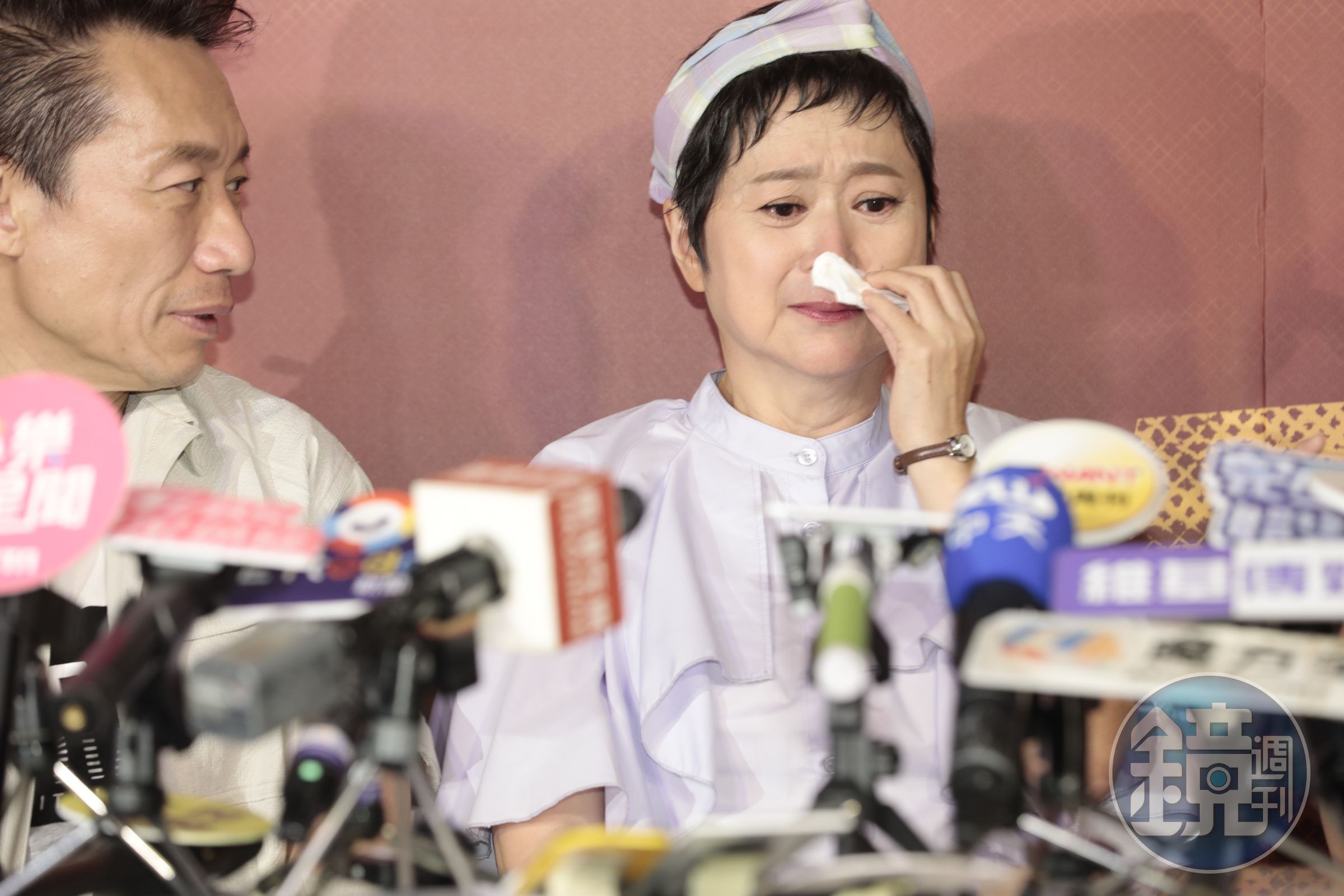 王月表示經歷這一劫,發現原來自己被這麼多人愛著,一度講到哽咽落淚。