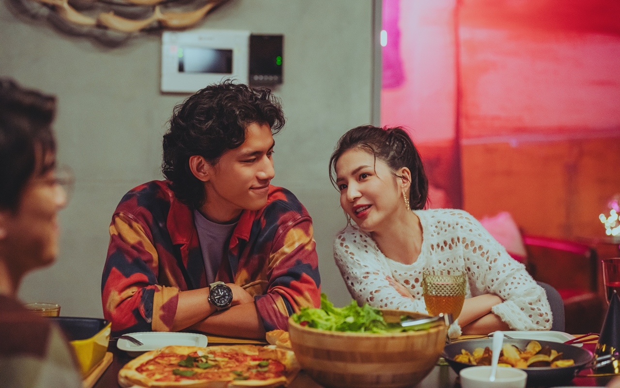 徐黛玲飾演紫茵跟朱軒洋告白慘被拒。（百聿數碼提供）