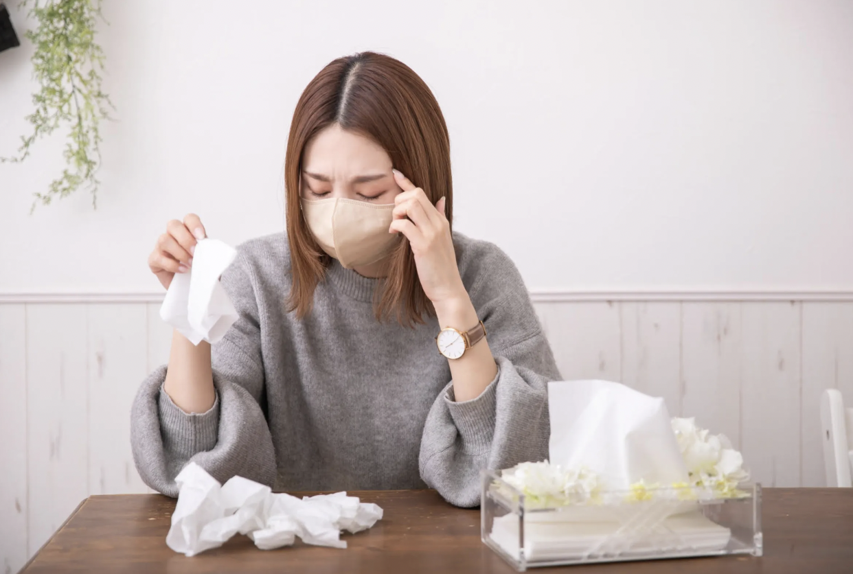 流感雖已過高峰期，但仍在流行期。（示意圖，photoAC）