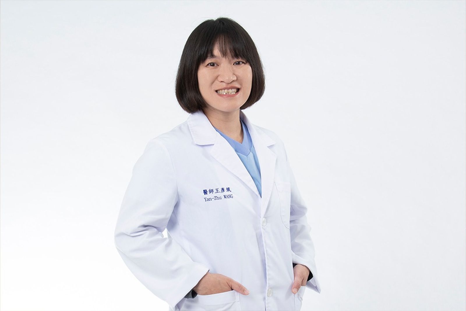 彰基婦產部高危險妊娠專責主治醫師王彥筑秉持「只要有希望，就不輕言放棄」的精神，讓早產兒得到很好的照顧。（圖／彰基提供）
