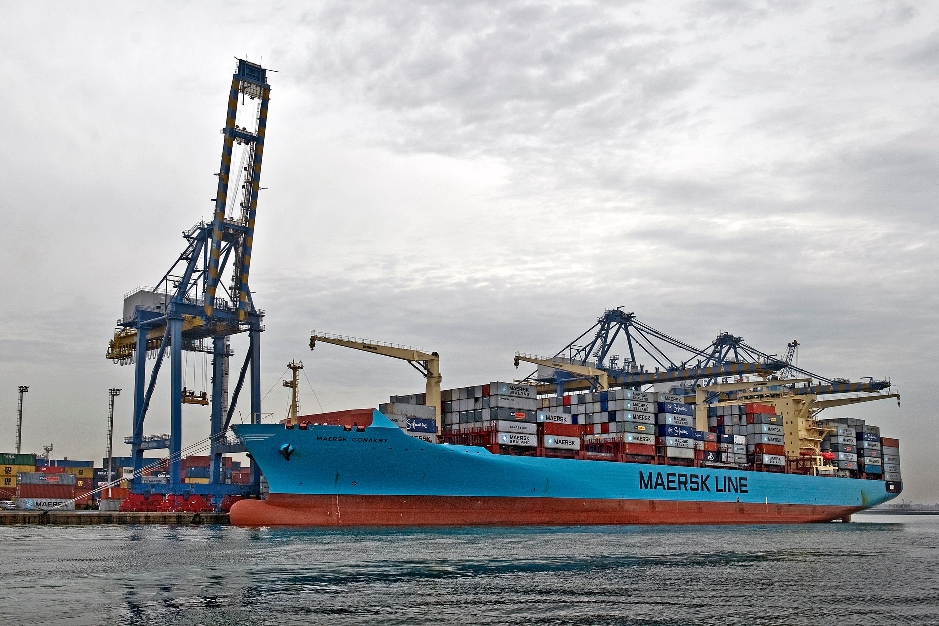 丹麥航運巨頭馬士基公布第二季財報，營運表現優於市場預期。（翻攝自Maersk臉書）