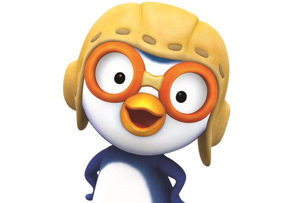 Pororo戴上飛行帽與眼鏡的造型賦予角色朝夢想前進的訊息。（ICONIX提供）