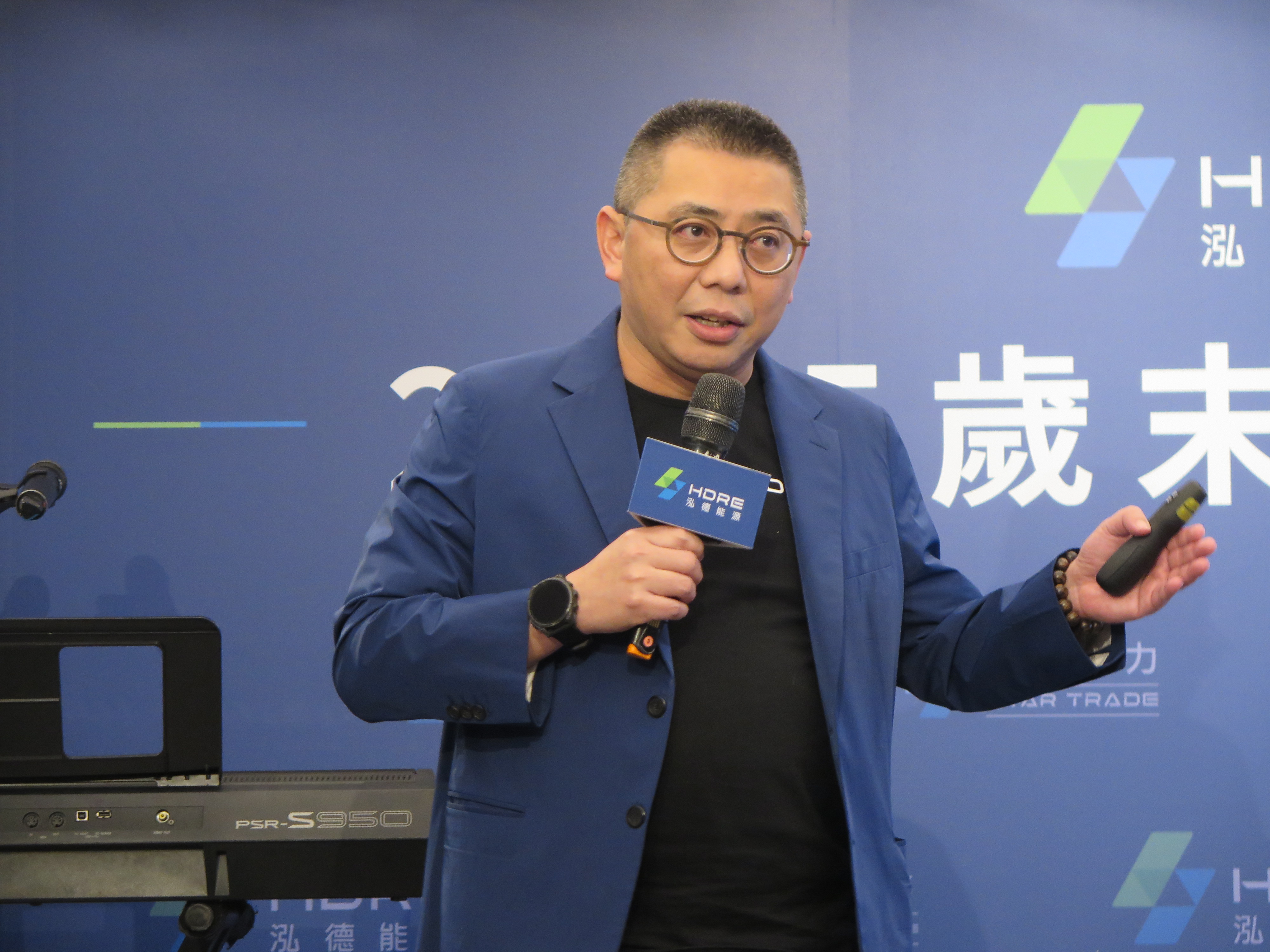 泓德能源總經理周仕昌。