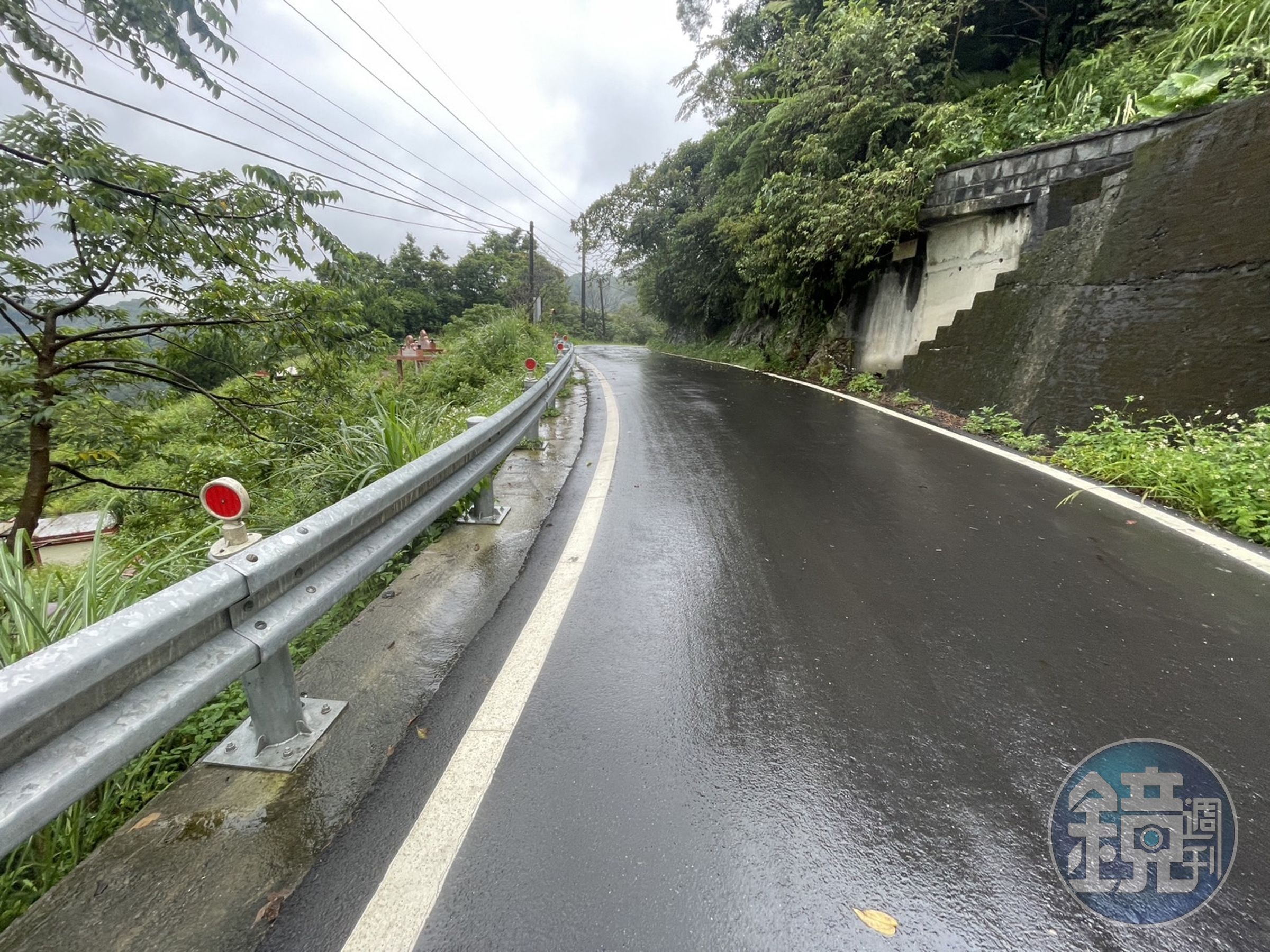 通往石碇小格頭土石方資源堆置場的道路已全面翻修,有重啟跡象。