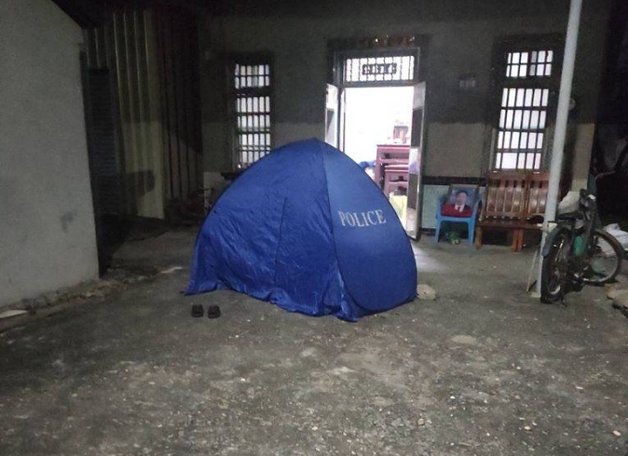 雲林一名41歲男子和阿嬤發生口角衝突後,竟狂毆、持刀刺殺阿嬤,今遭檢方收押。(翻攝畫面)
