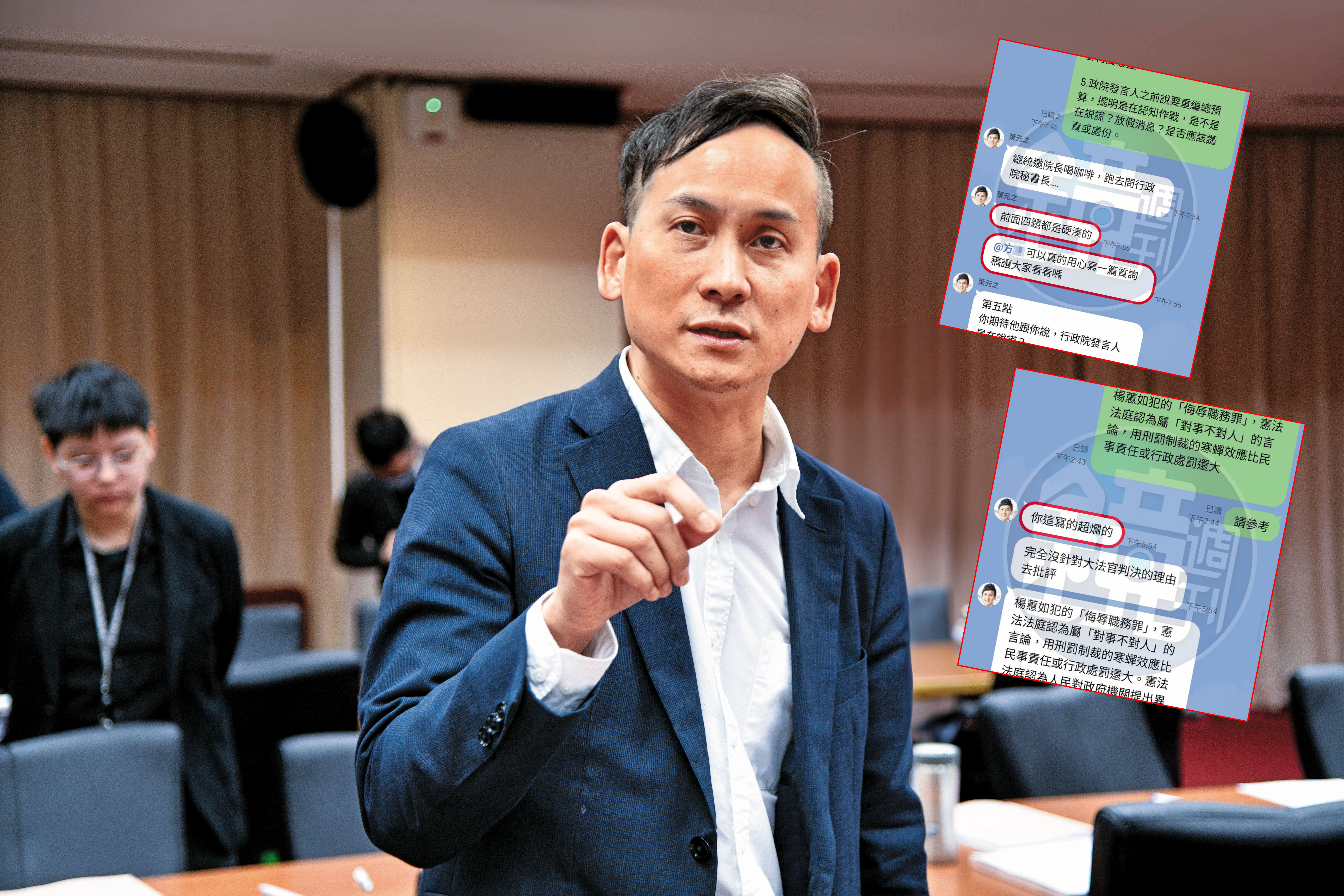 葉元之（圖）的方姓助理過世，遭遺孀控訴葉精神虐待、是「刻薄老闆」。