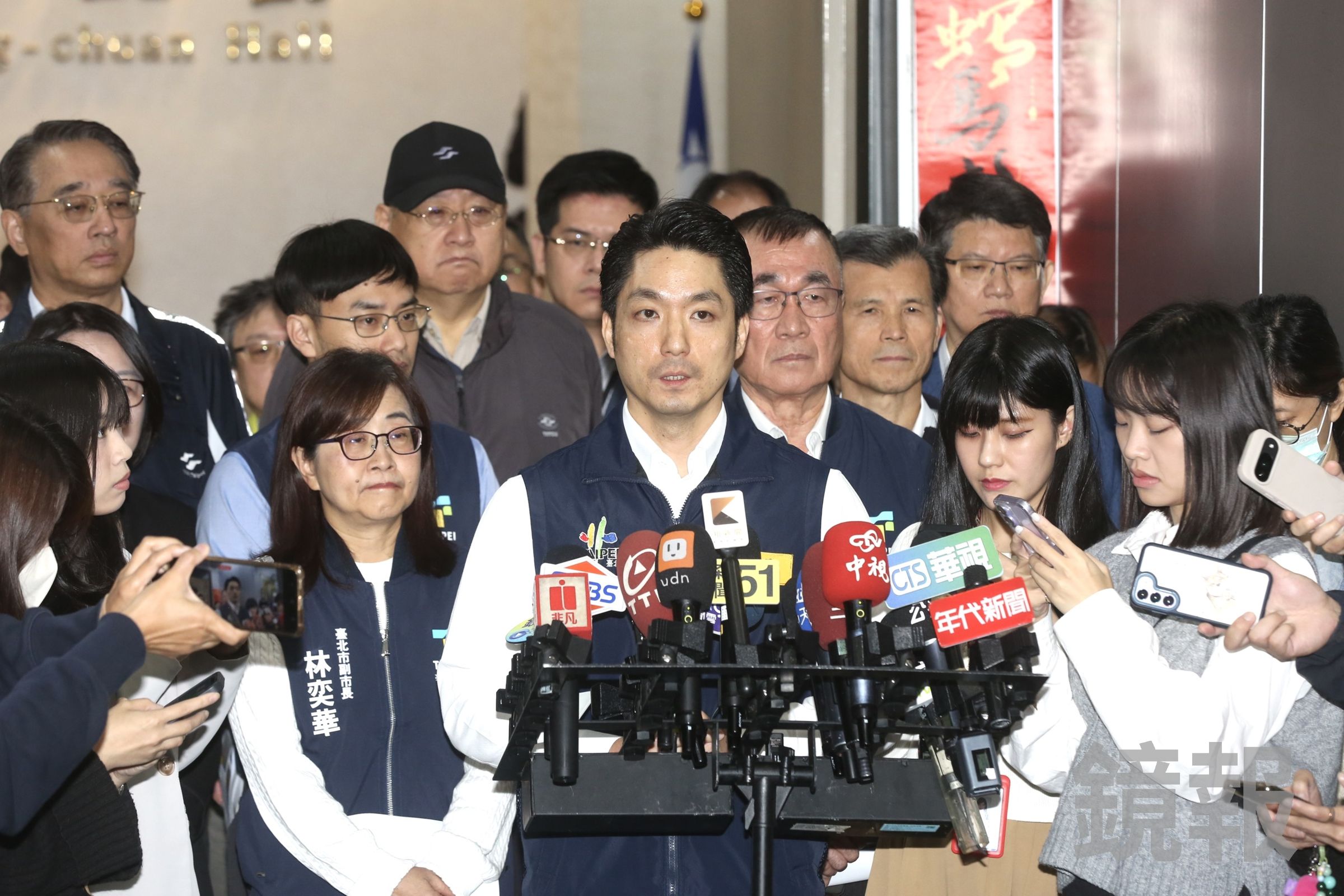 台北市長蔣萬安決定只參加雙城論壇主論壇,並於28日當天來回。(鏡報董孟航)