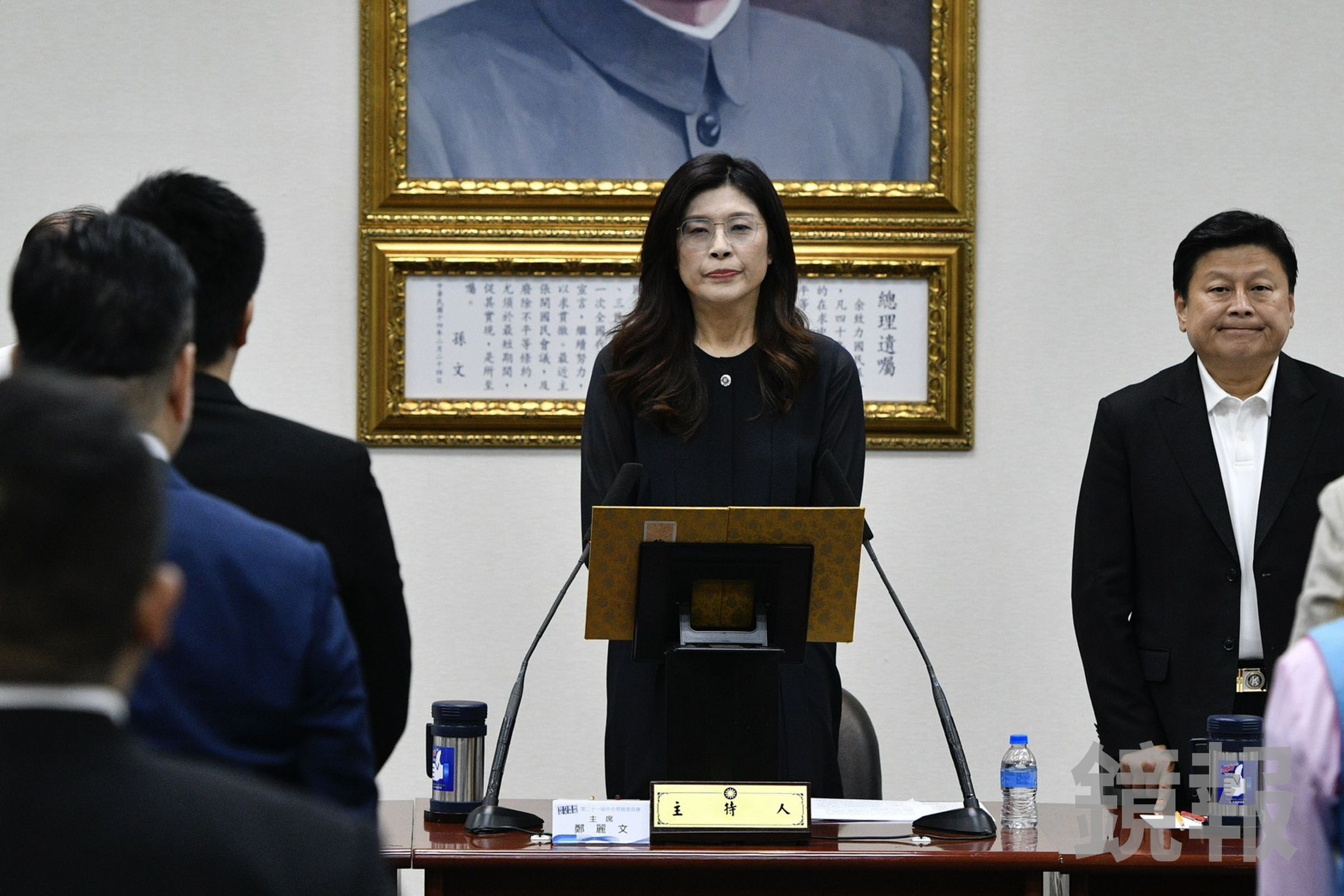 鄭麗文爆料訪美行程被僑委會搞小動作,僑委會反擊了。(鏡報李智為)