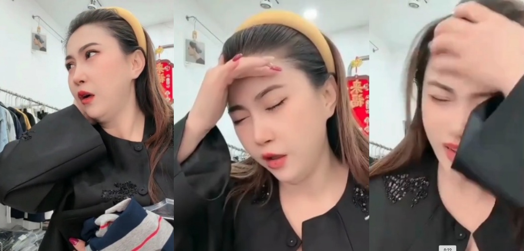 中國39歲直播帶貨網紅「王炸姐」在直播過程中突然出現劇烈頭痛並求助助理叫救護車，隨後病情急速惡化，不幸離世。（翻攝自微博）