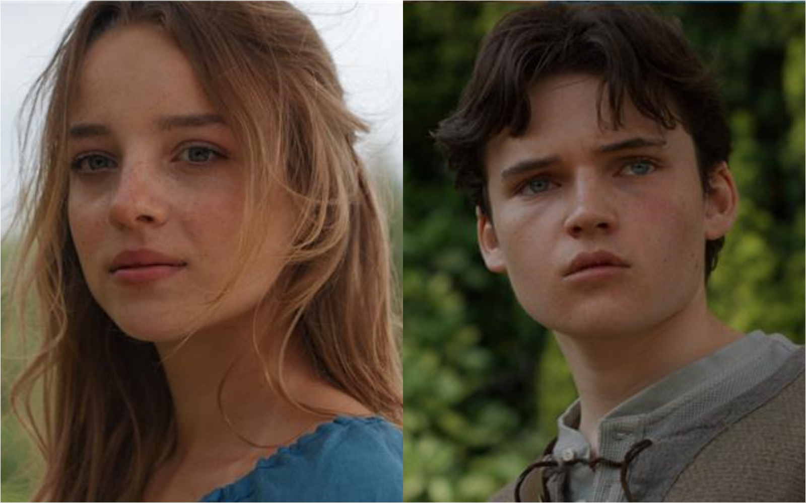 《薩爾達傳說》真人版主要選角曝光，左為薩爾達、右為林克。（翻攝自X）