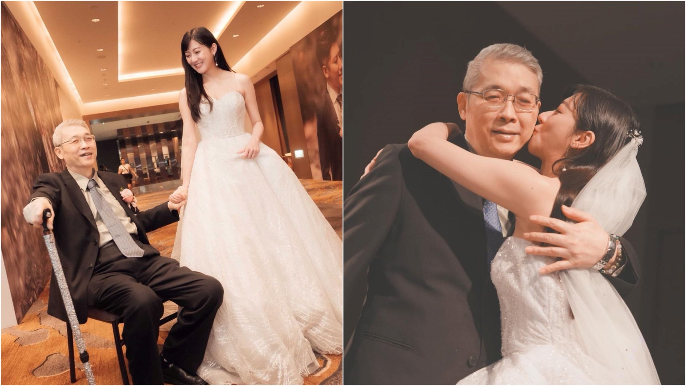 歌手林逸欣今證實其父親林春銘已病逝。（翻攝自林逸欣臉書）
