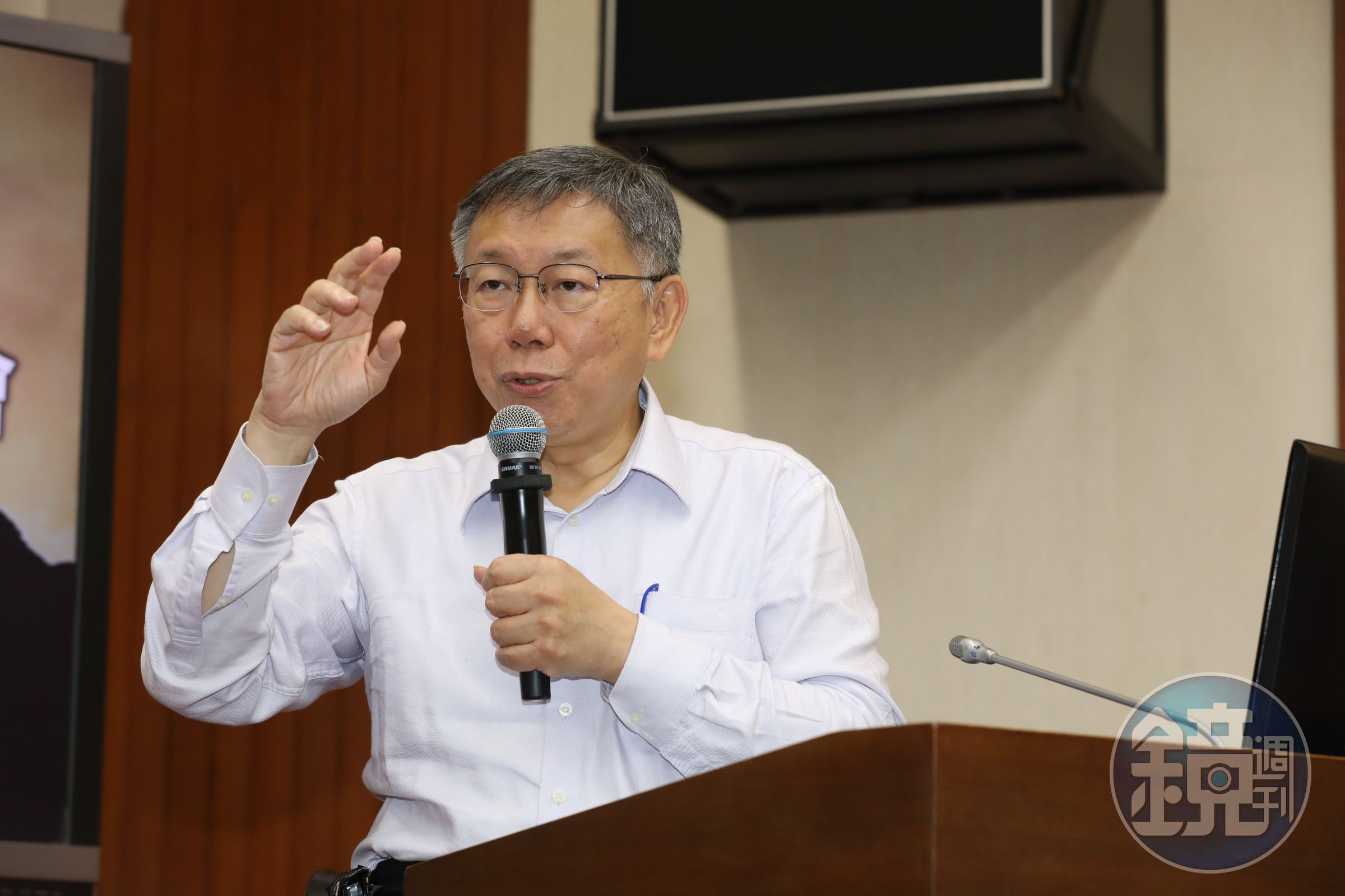 柯文哲說,選後至今賴清德陣營都沒有來聯絡,是民進黨將他們列為拒絕往來戶。(本刊資料照)