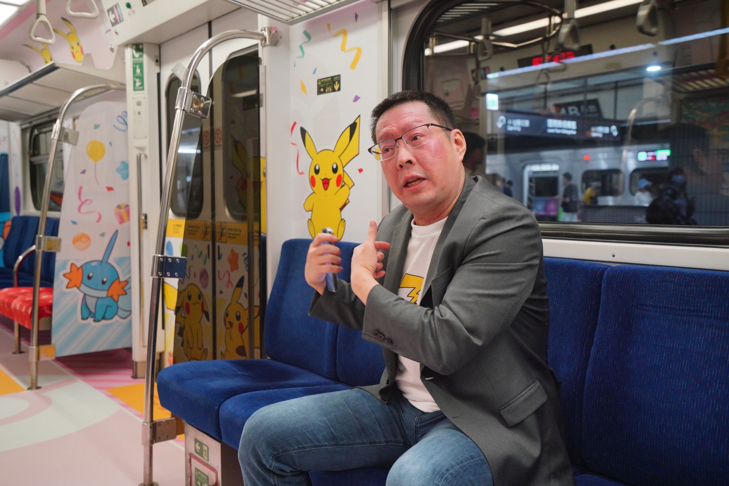 新光三越寶可夢列車啟動 吳昕昌大玩IP經濟瞄準兩目標