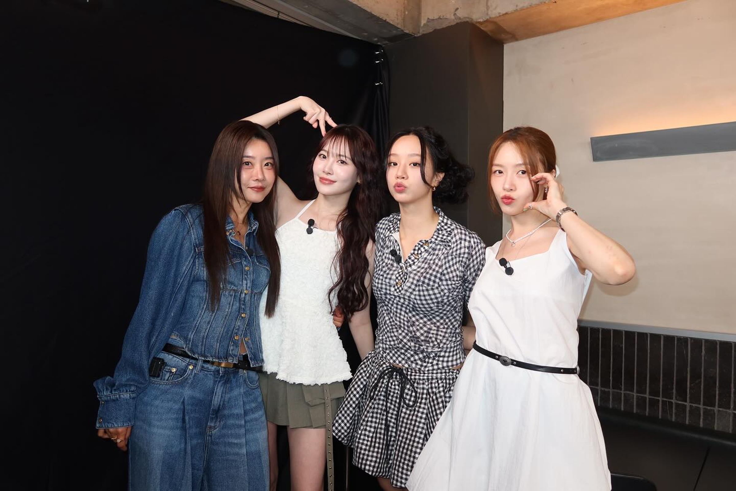 Girls’ Day最近在惠利的網路節目重聚首,喚起粉絲滿滿回憶。(翻攝惠利IG)