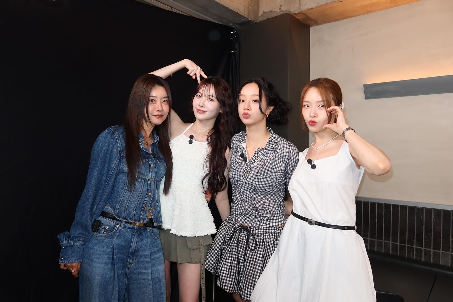Girls’ Day最近在惠利的網路節目重聚首,喚起粉絲滿滿回憶。(翻攝惠利IG)