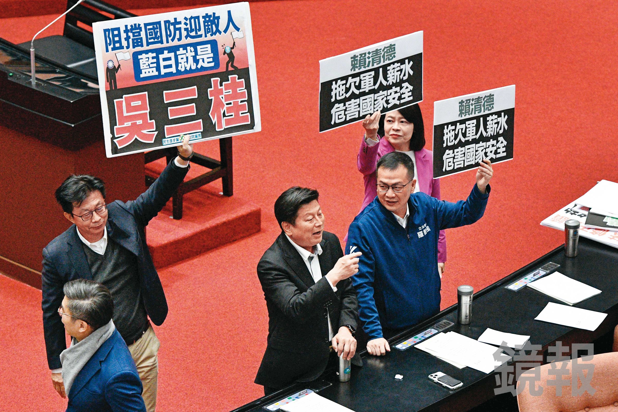 國民黨團將自提《國防特別條例》，預計在新會期開始前的立法實務研討會上凝聚內部共識。（鏡報李智為）