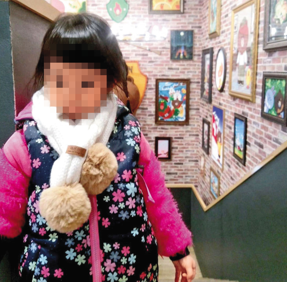3歲女童（圖）還來不及長大，就遭鄺男持噴槍奪命。（翻攝鄧女臉書）