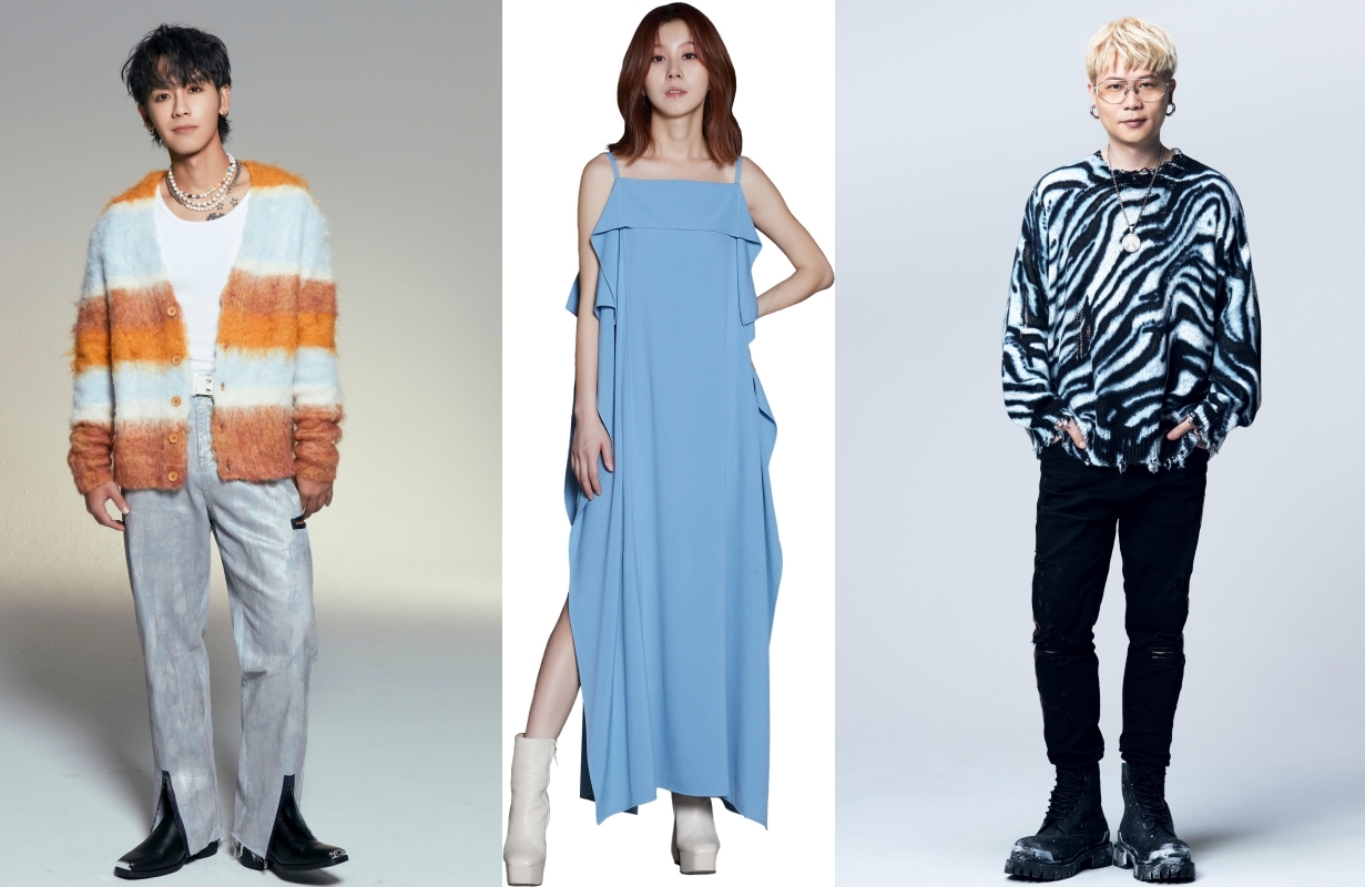 鼓鼓、白安與蕭秉治將在15日的「相信奇蹟耶誕演唱會」陪伴歌迷提前度過耶誕節。（相信音樂提供）