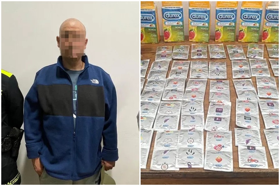 一名美國男子近日從巴拿馬搭飛機到哥倫比亞何塞瑪麗亞科爾多瓦國際機場，被拒絕入境。（翻攝自X）