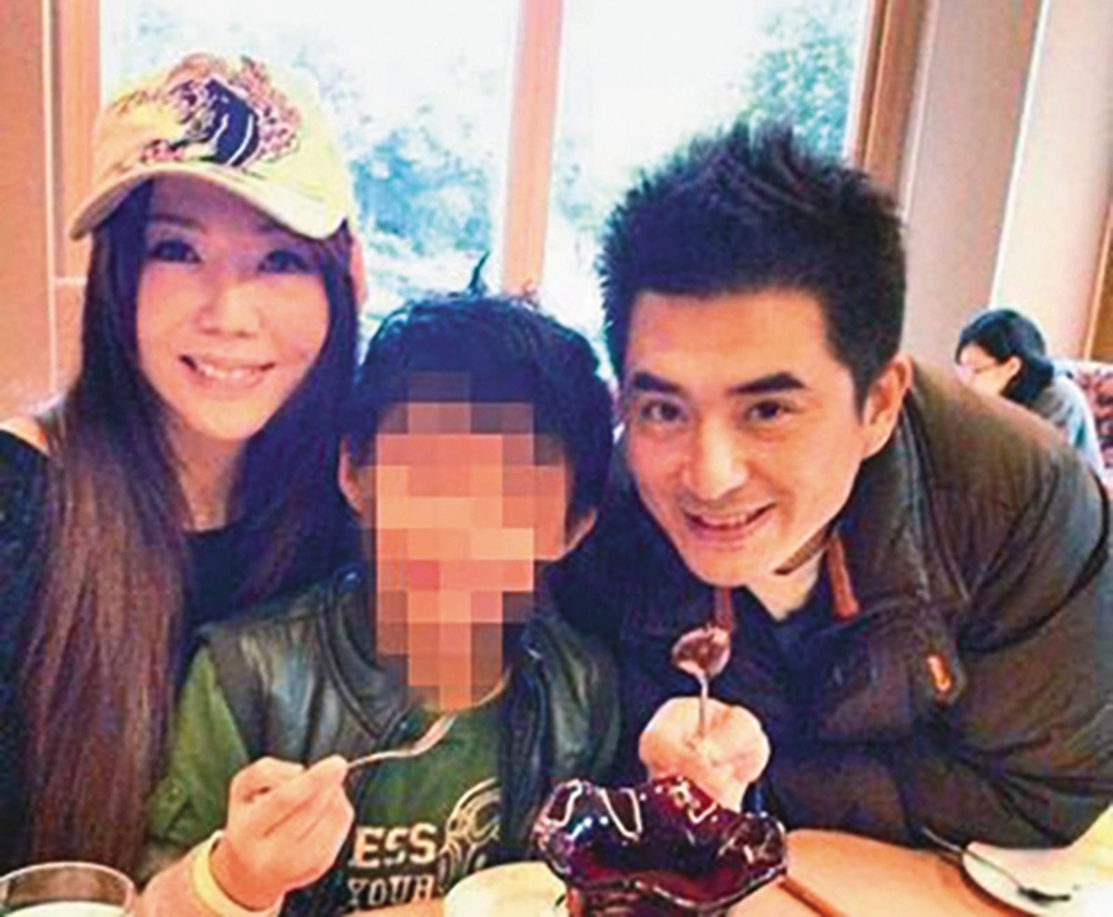 邵昕曾與婷婷分居復合，最終仍因家暴指控離婚收場。（邵昕臉書）