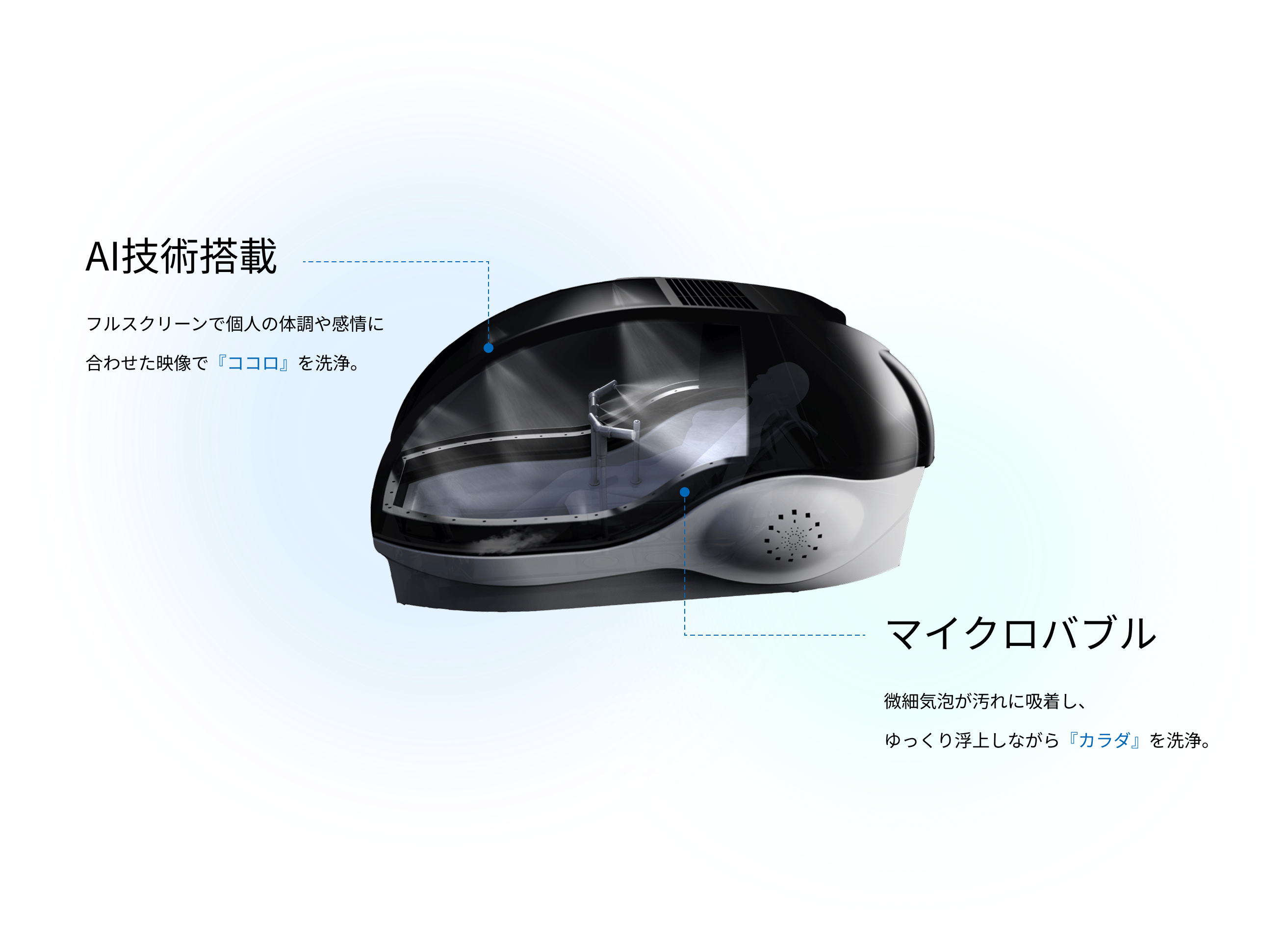 日本科技公司Science的「未來人體清洗機」正式上市。（翻攝自Science官網）