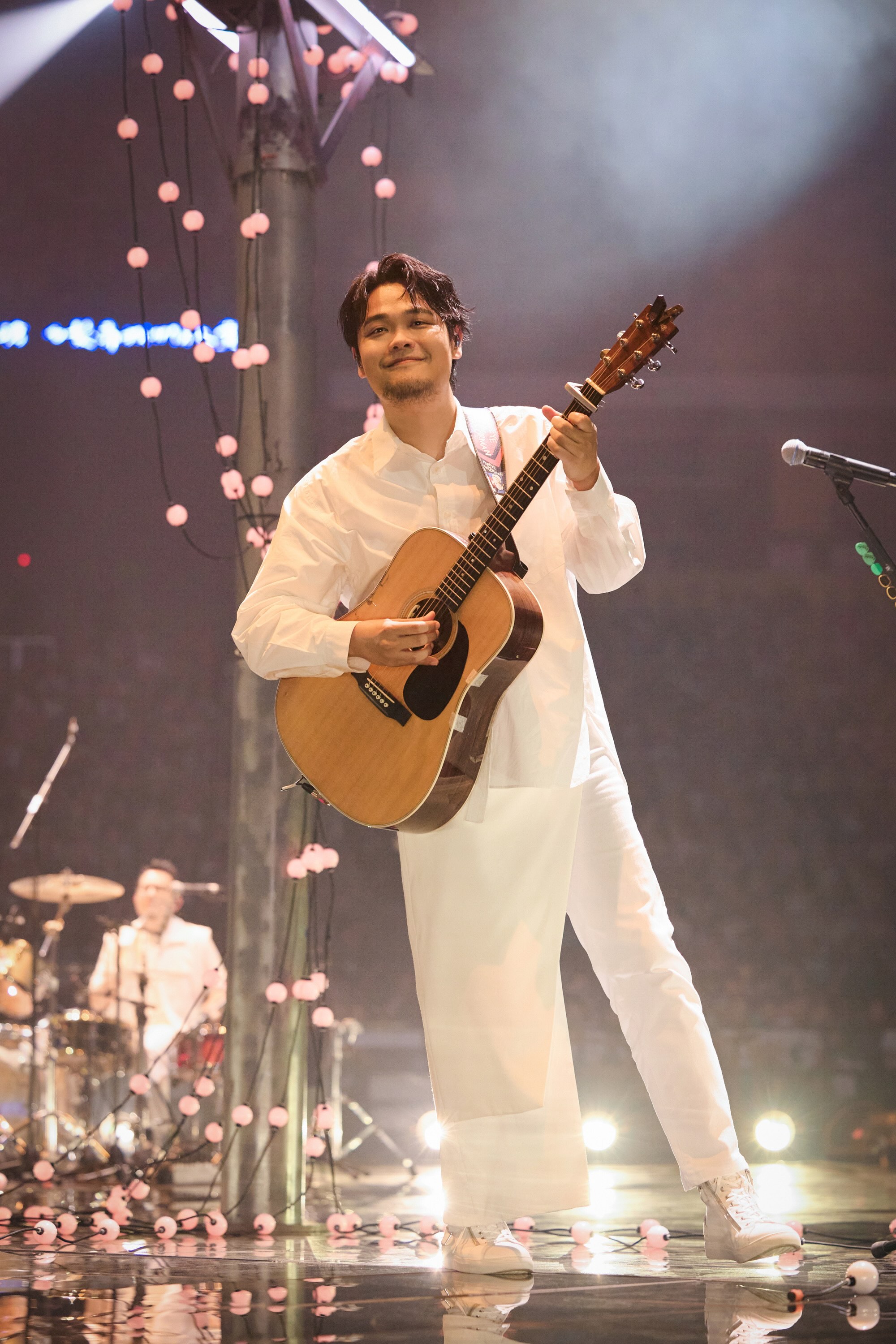 蘇打綠團長阿福將擔任 SPIDERHORSE 宜蘭演出的主持人，期待透過音樂促成國際交流。（林孝信文化基金會提供）