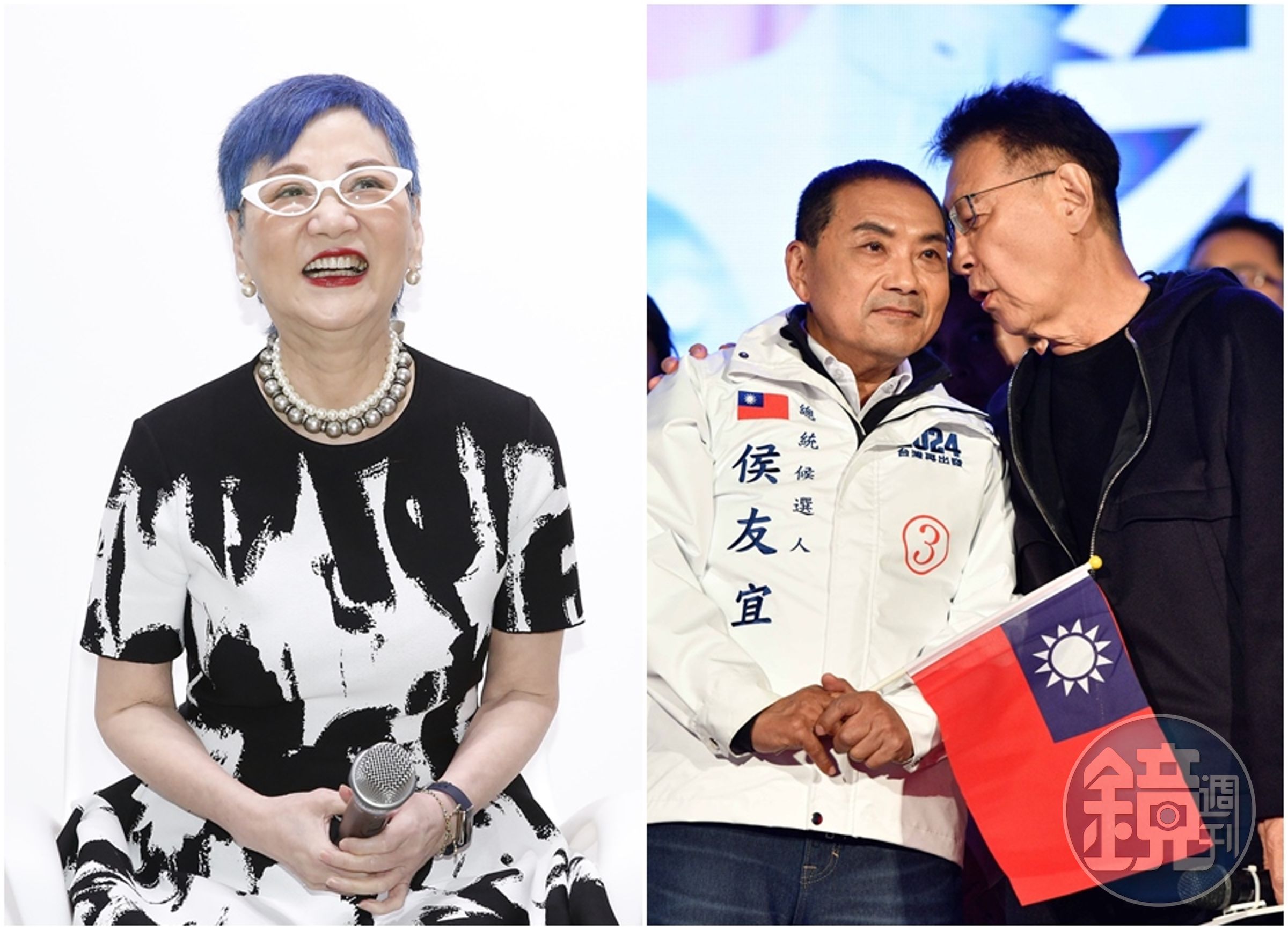 張小燕表態總統要選一位會「好好做事的人」,釣出侯友宜、趙少康親自回應。(本刊資料照)