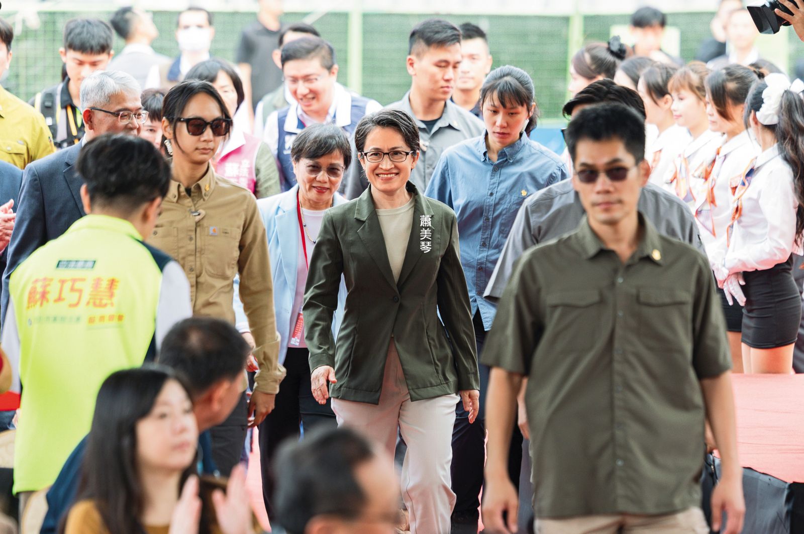 蕭美琴登板助選／民進黨台中新北提前起跑　戰貓蕭美琴扮輔選發動機